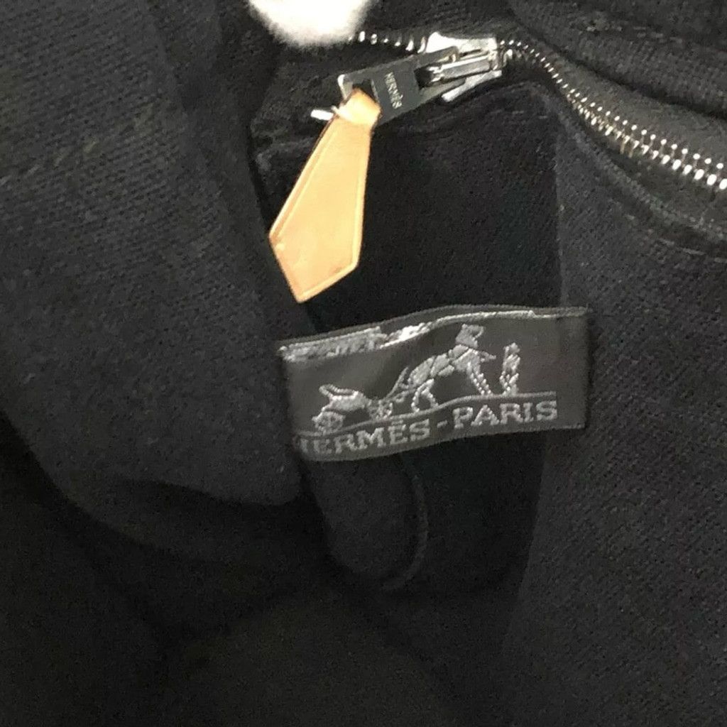 Hermes Mini Hermes canvas black tote PM size Size ONE SIZE - 11 Thumbnail