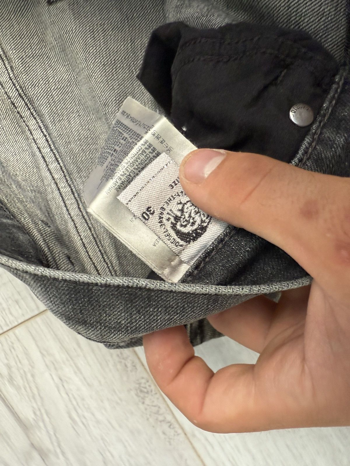 Diesel Diesel black jeans Size US 30 / EU 46 - 7 Thumbnail