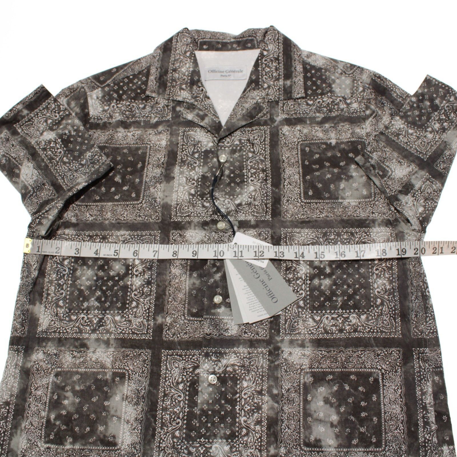 Officine Generale Officine Generale New with tags Shirt Size S US In Gray Size US S / EU 44-46 / 1 - 4 Thumbnail