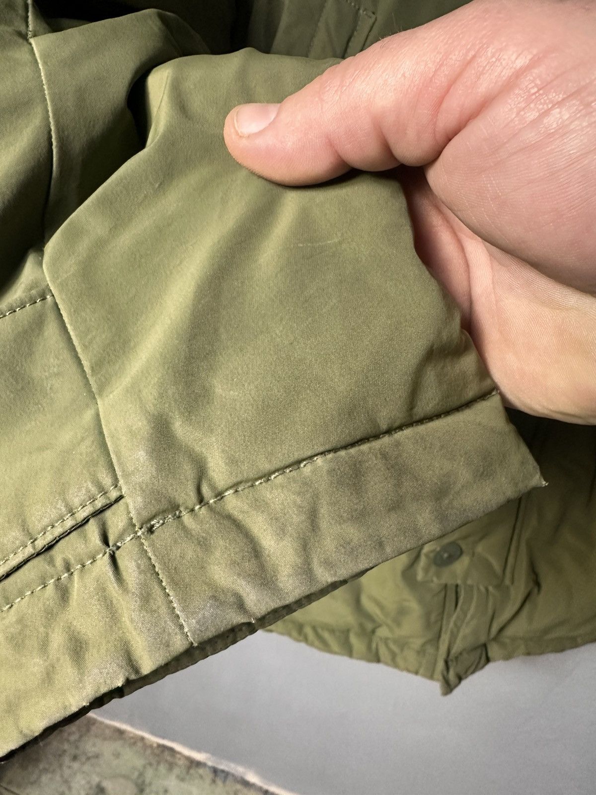 Stone Island Parka Stone Island Micro Reps Down Size M Olive Size US M / EU 48-50 / 2 - 6 Thumbnail