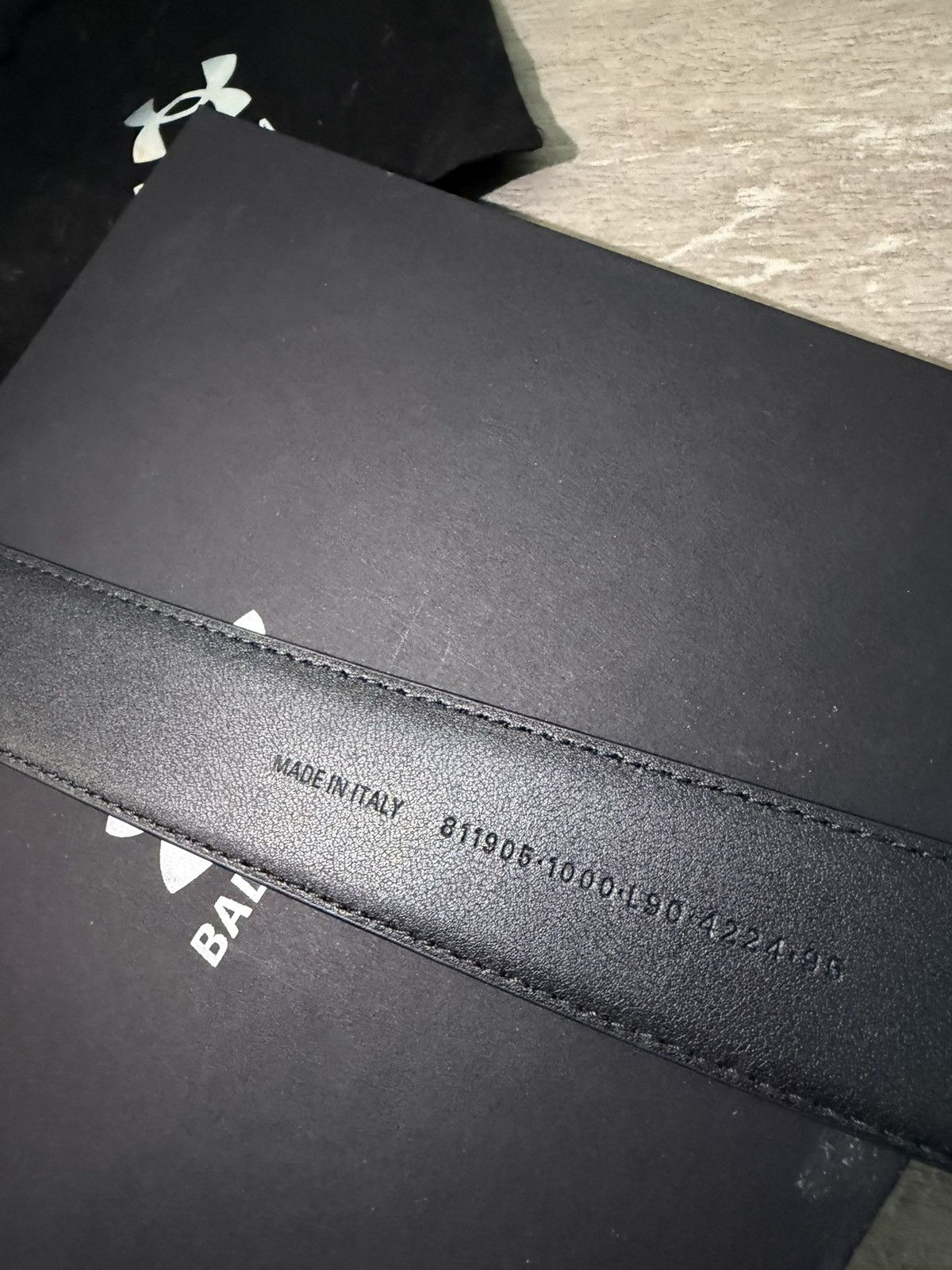 Balenciaga × Under Armour Balenciaga Under Armour Belt Size 30 - 3 Thumbnail