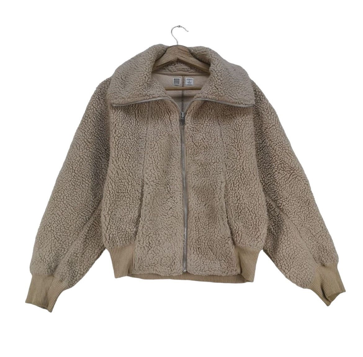 Japanese Brand × Lemaire Lemaire X Uniqlo Sherpa Jacket Size M / US 6-8 / IT 42-44 - 1 Thumbnail
