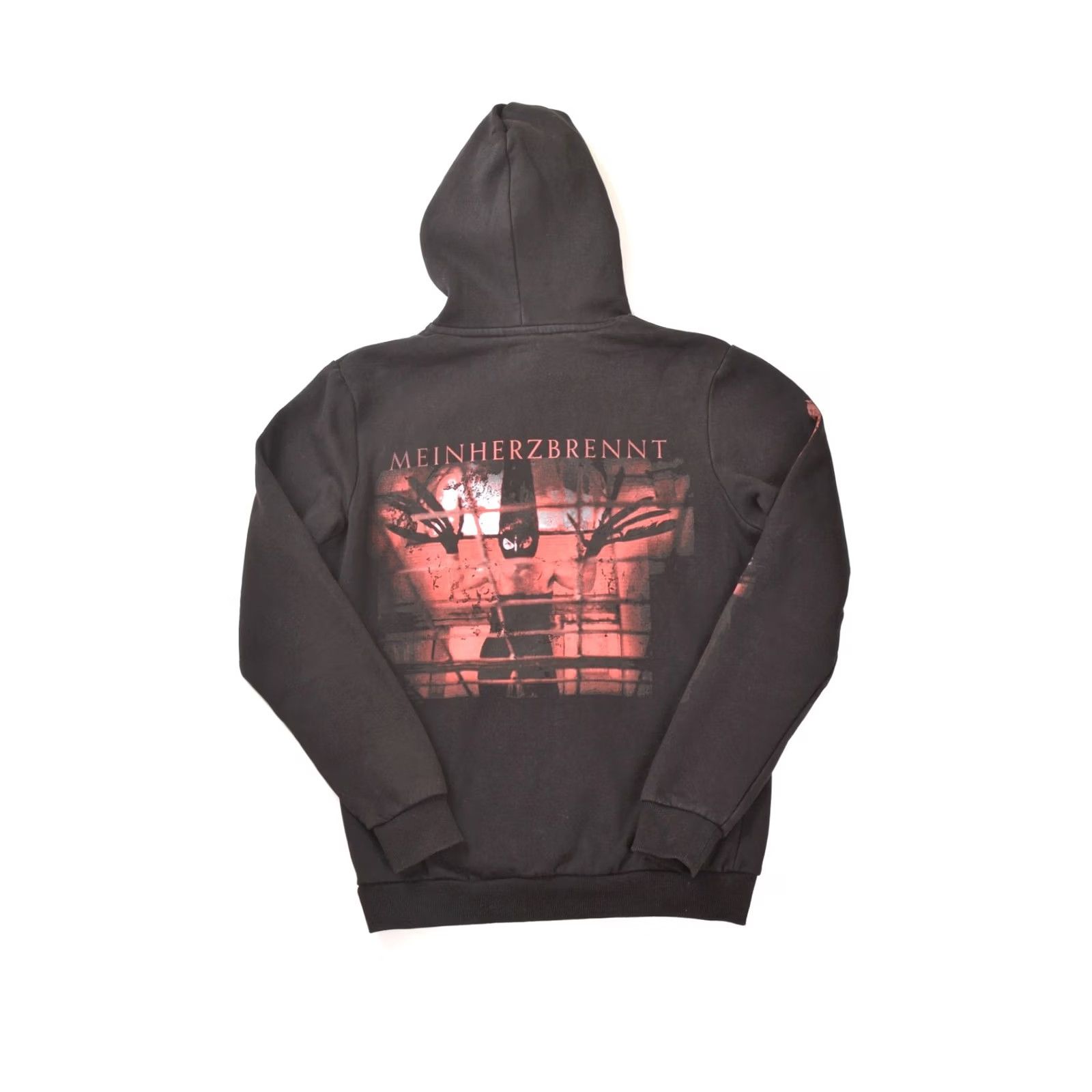 Vintage VINTAGE Rammstein Mein Herz Brennt Pullover Hoodie Hoody Size S Black Mens Size US S / EU 44-46 / 1 - 7 Thumbnail