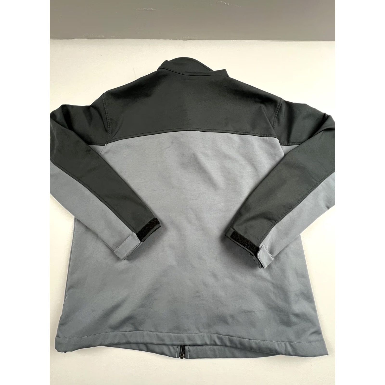 Vintage Columbia Jacket Mens XL Gray Softshell Full Zip Stand Collar Outdoor Hiking Regular Fit Windbreaker Jacket Size US XL / EU 56 / 4 - 2 Thumbnail
