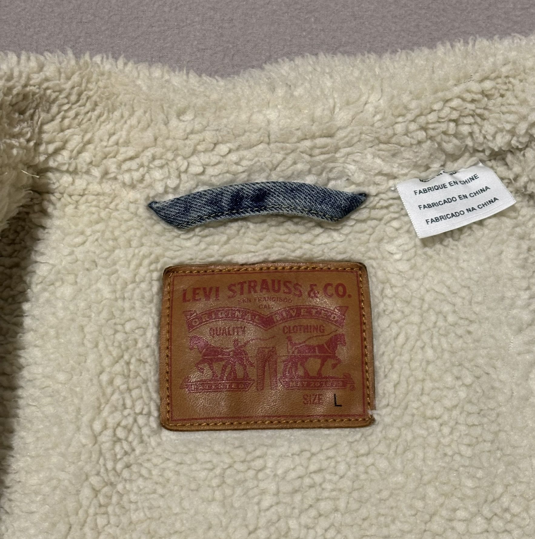 Levi's Levi's Sherpa Trucker Jacket Large Size US L / EU 52-54 / 3 - 13 Thumbnail