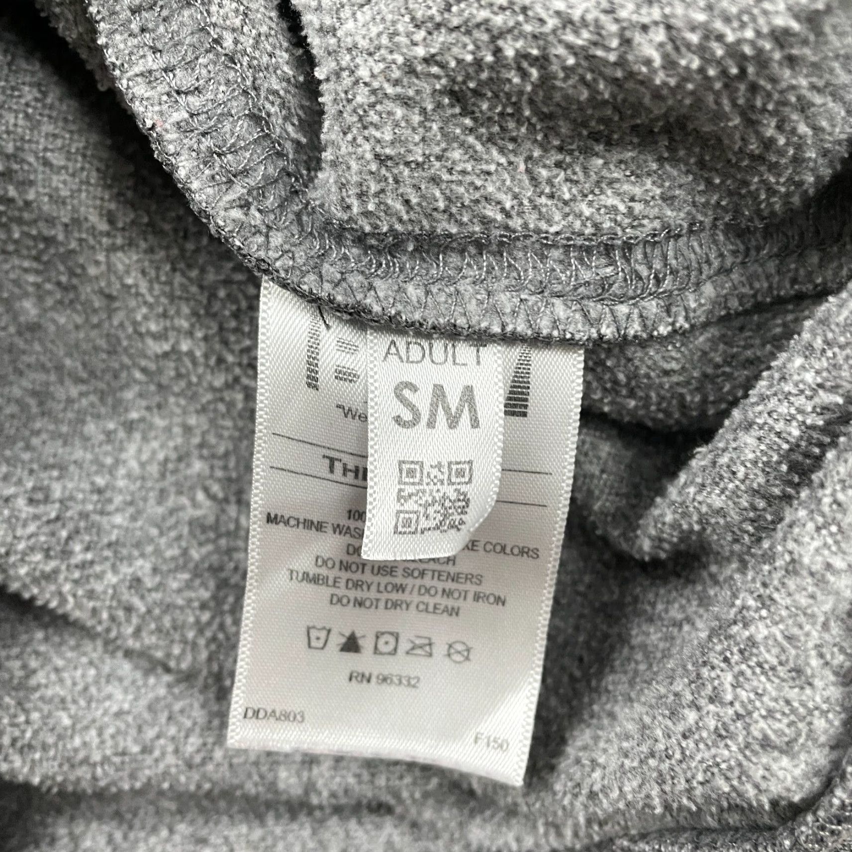Vintage Baw Thermo Tex Hoodie Pullover Sweatshirt Unisex SM Gray Logo Fleece Graphic Hooded Sports Size US S / EU 44-46 / 1 - 5 Thumbnail
