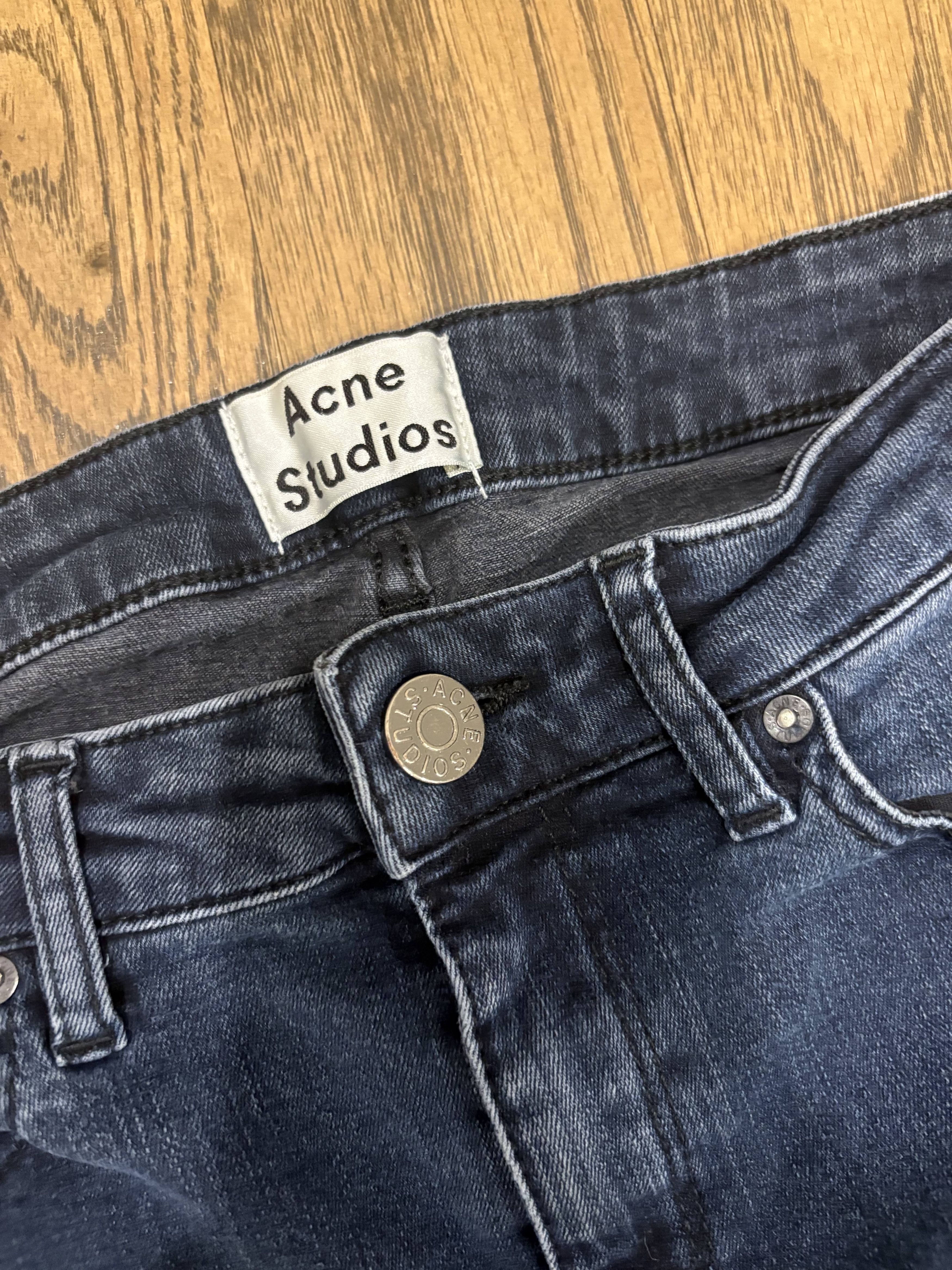Acne Studios Acne Studios 'Skin 5' Deep Blue Size 28" / US 6 / IT 42 - 3 Thumbnail