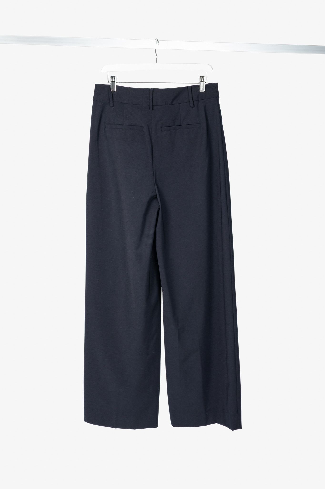 Tibi Tibi Stella Navy Tropical Wool Pants Size 27" / US 4 / IT 40 - 2 Thumbnail