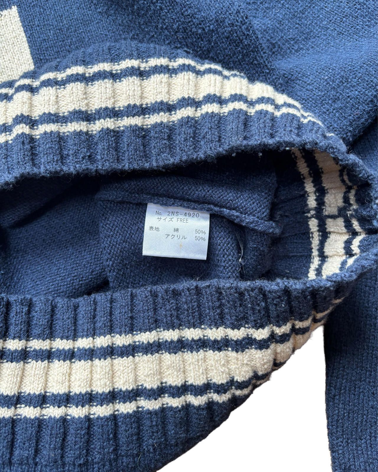 Hysteric Glamour Hysteric Glamour Knit Hoodie Navy S Size US S / EU 44-46 / 1 - 4 Thumbnail