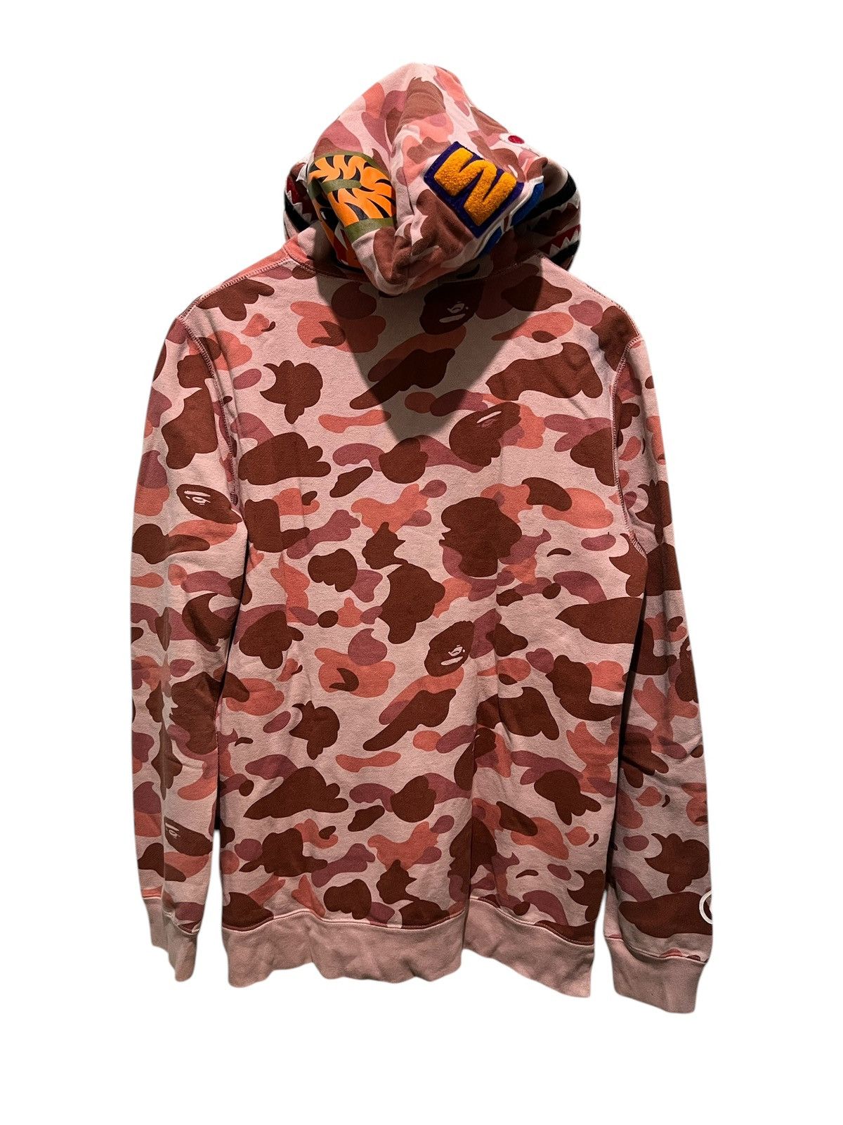 Bape BAPE WGM Camo Shark Full Zip Hoodie Size S / US 4 / IT 40 - 8 Thumbnail