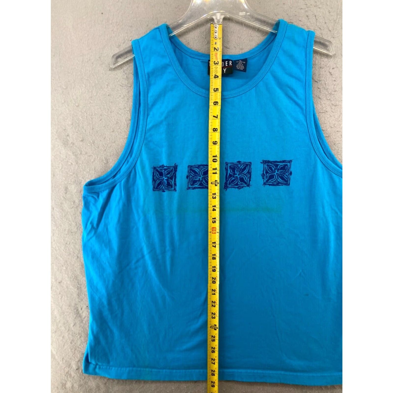 Vintage VINTAGE Trader Bay Tanktop XL Blue 80s 90s Mens Size US XL / EU 56 / 4 - 3 Thumbnail