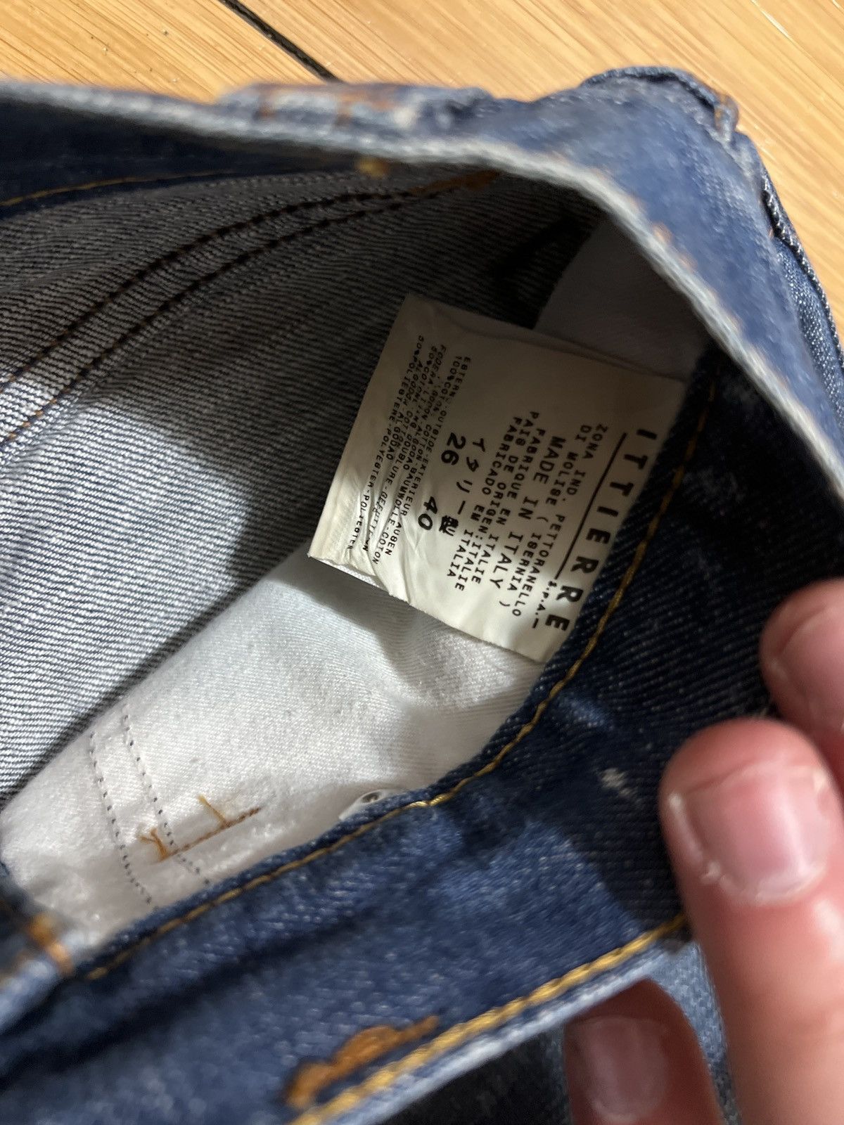 Dolce & Gabbana × Vintage Vintage Dolce & Gabbana Blue Flare Denim Size 26" / US 2 / IT 38 - 3 Thumbnail