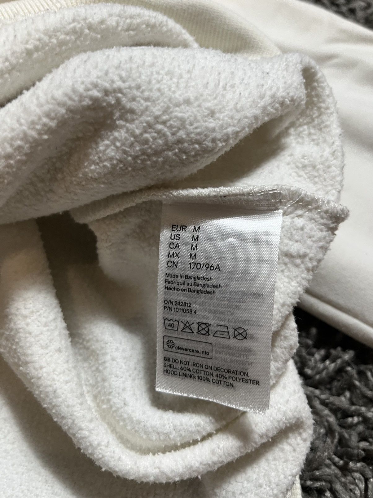 No Fear NO FEAR x H&M BOX BACKSIDE LOGO COTTON BAGGY STYLE HOODIE Size US M / EU 48-50 / 2 - 5 Thumbnail