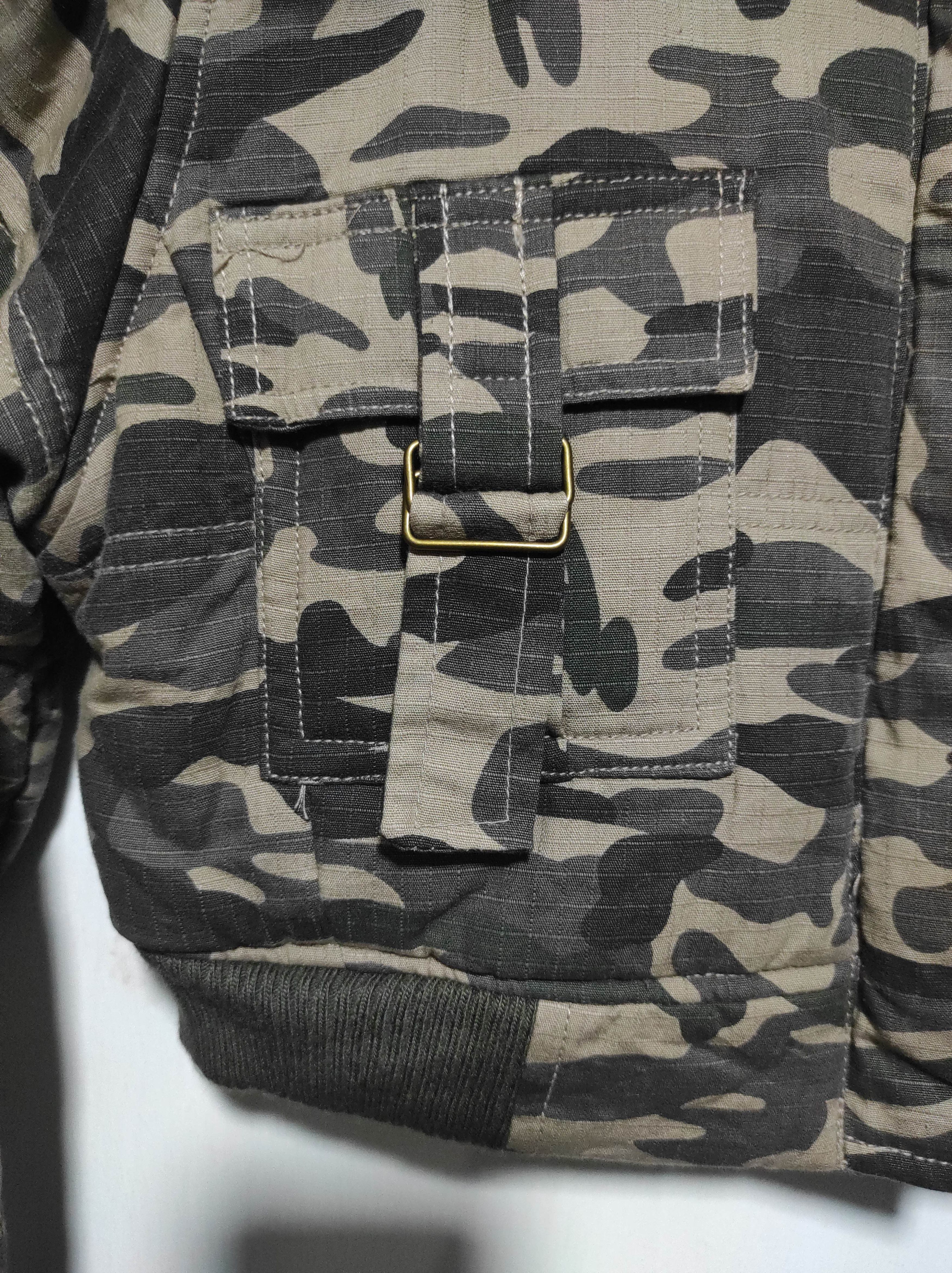 Hysteric Glamour Coloring gem Crop Camo Zip Hoodie Parka Jacket Size M / US 6-8 / IT 42-44 - 4 Thumbnail