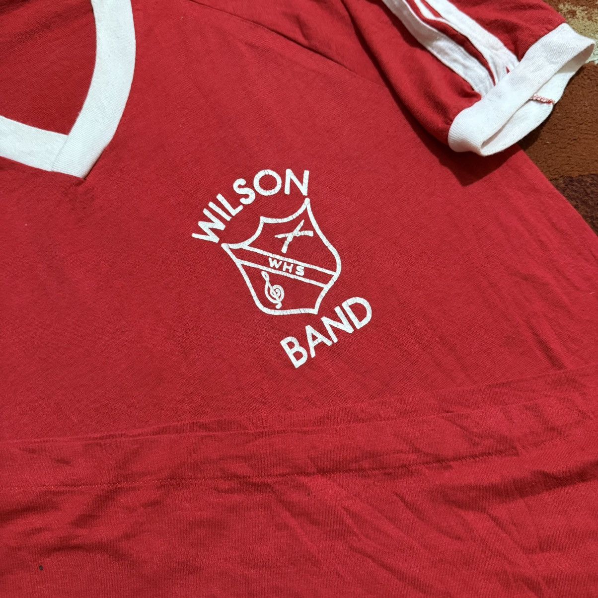 Band Tees Wilson Band 80's Ringer tee Size US L / EU 52-54 / 3 - 3 Thumbnail