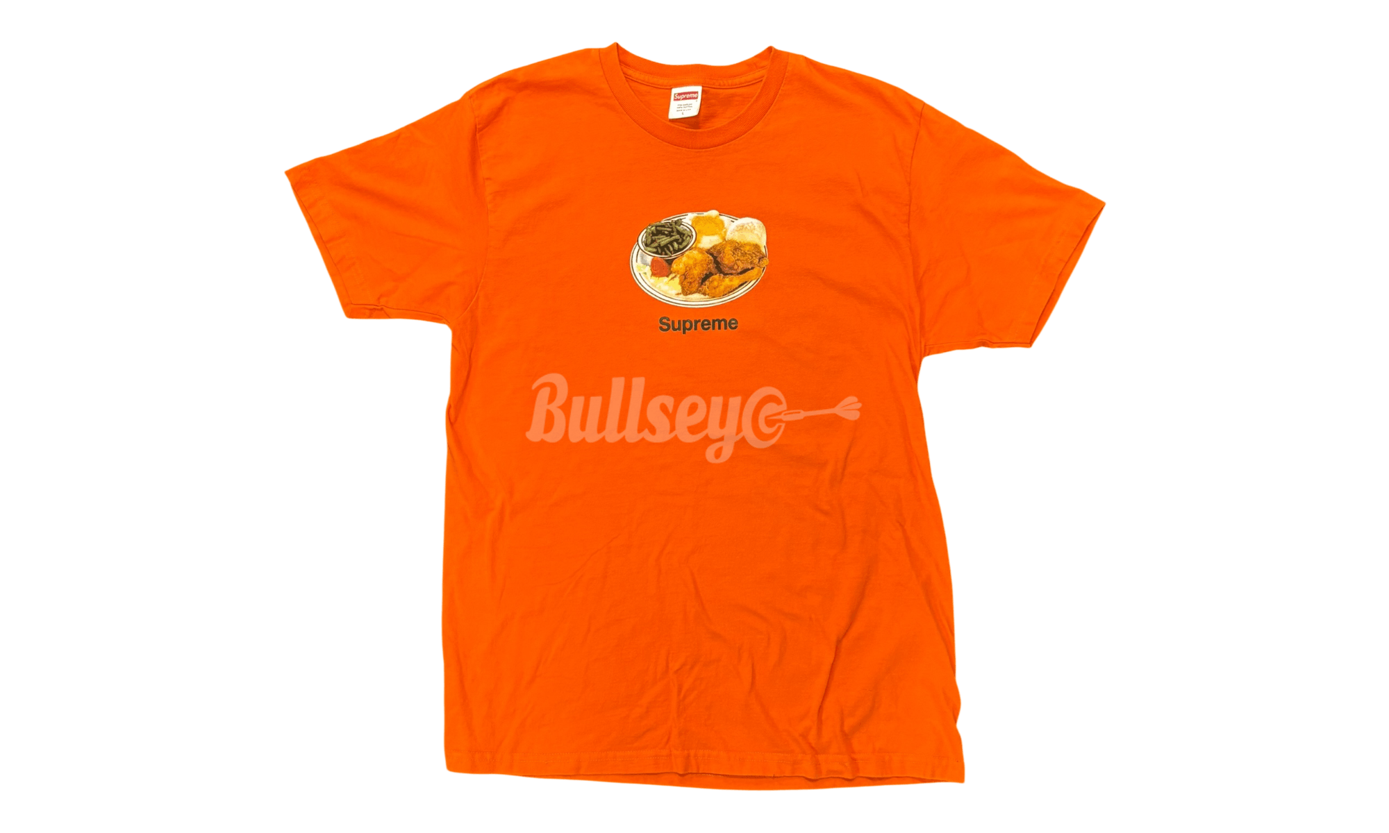 Supreme Chicken Dinner Orange T-Shirt (PreOwned) Size US L / EU 52-54 / 3 - 1 Thumbnail