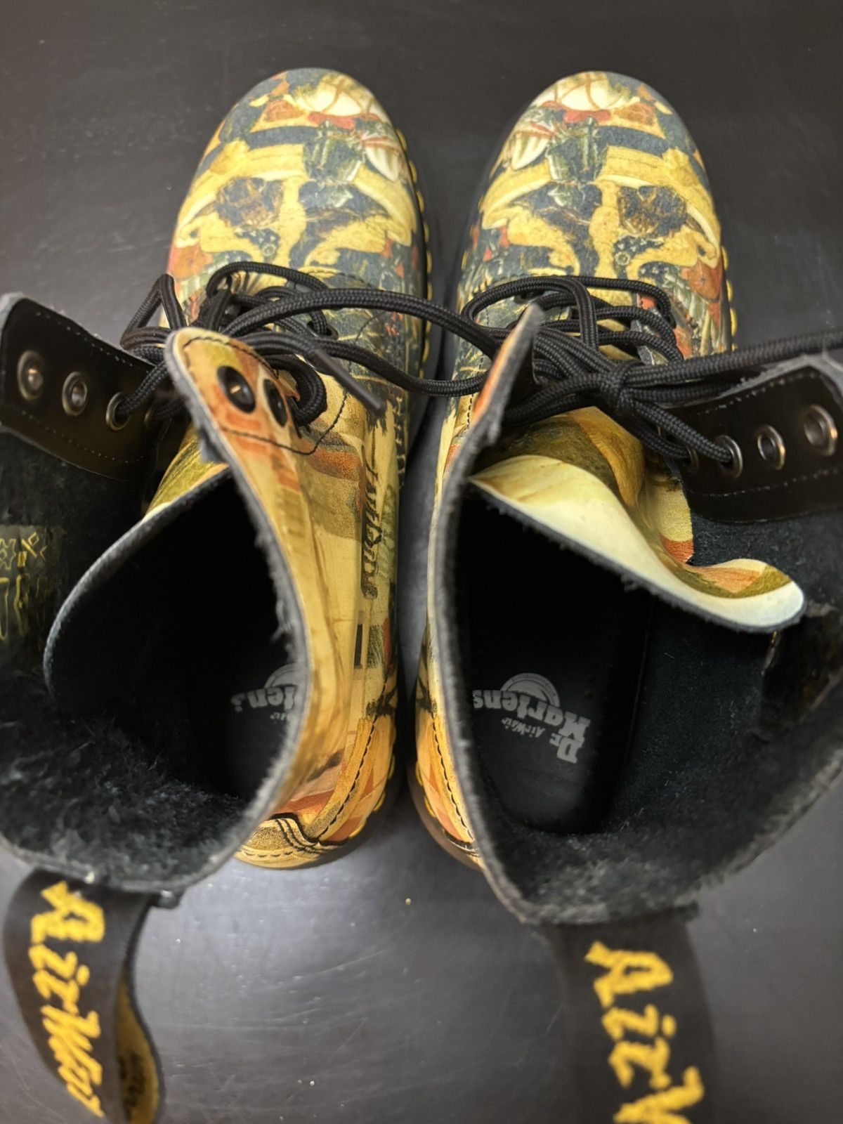 Dr. Martens Dr Marten Pascal D Antonio Renaissance Combat Boots Size US 9 / EU 42 - 7 Thumbnail