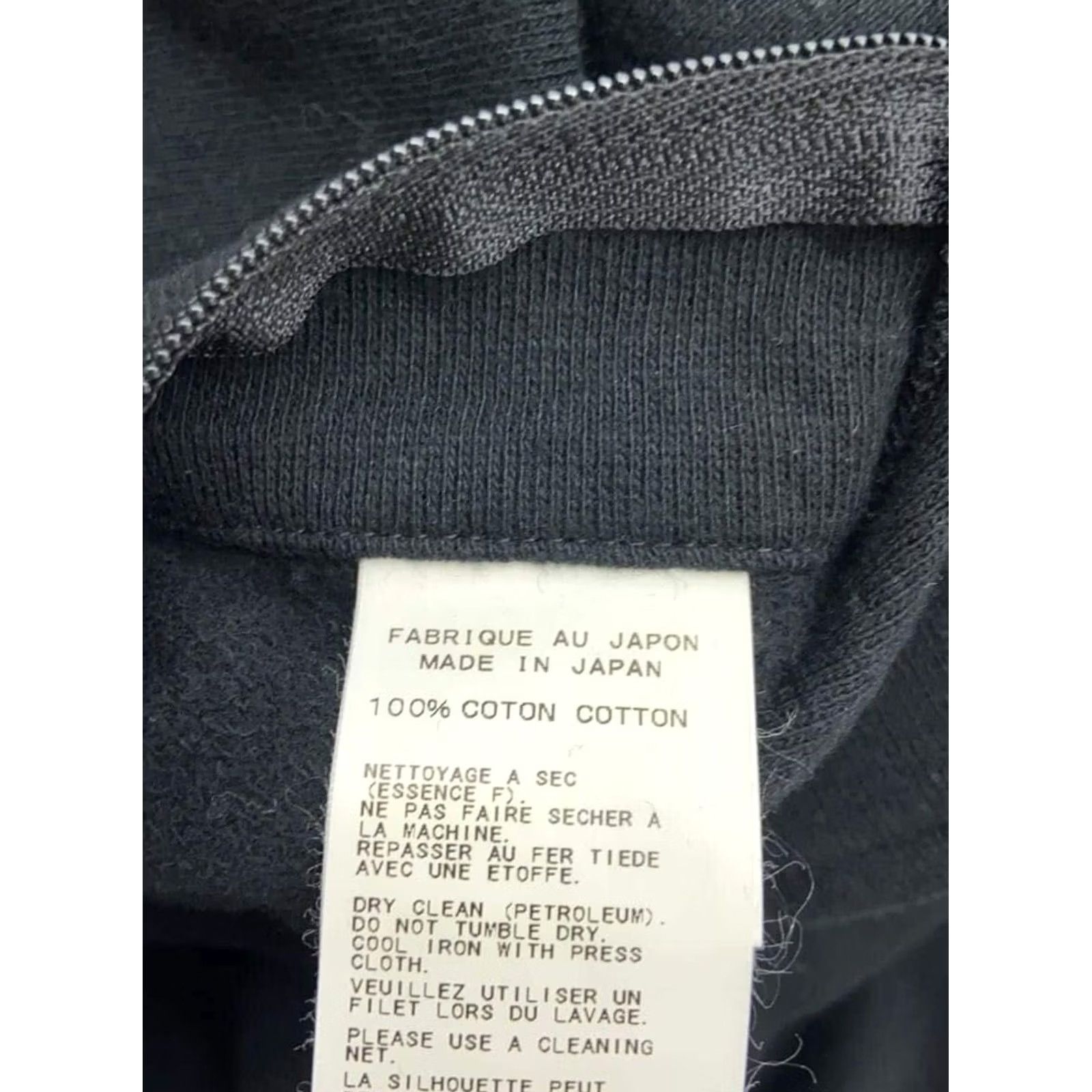 Yohji Yamamoto YOHJI YAMAMOTO POUR HOMME JACKET COAT LONG CAPE BLACK COTTON SIZE 3 MEN USED Size US S / EU 44-46 / 1 - 4 Thumbnail