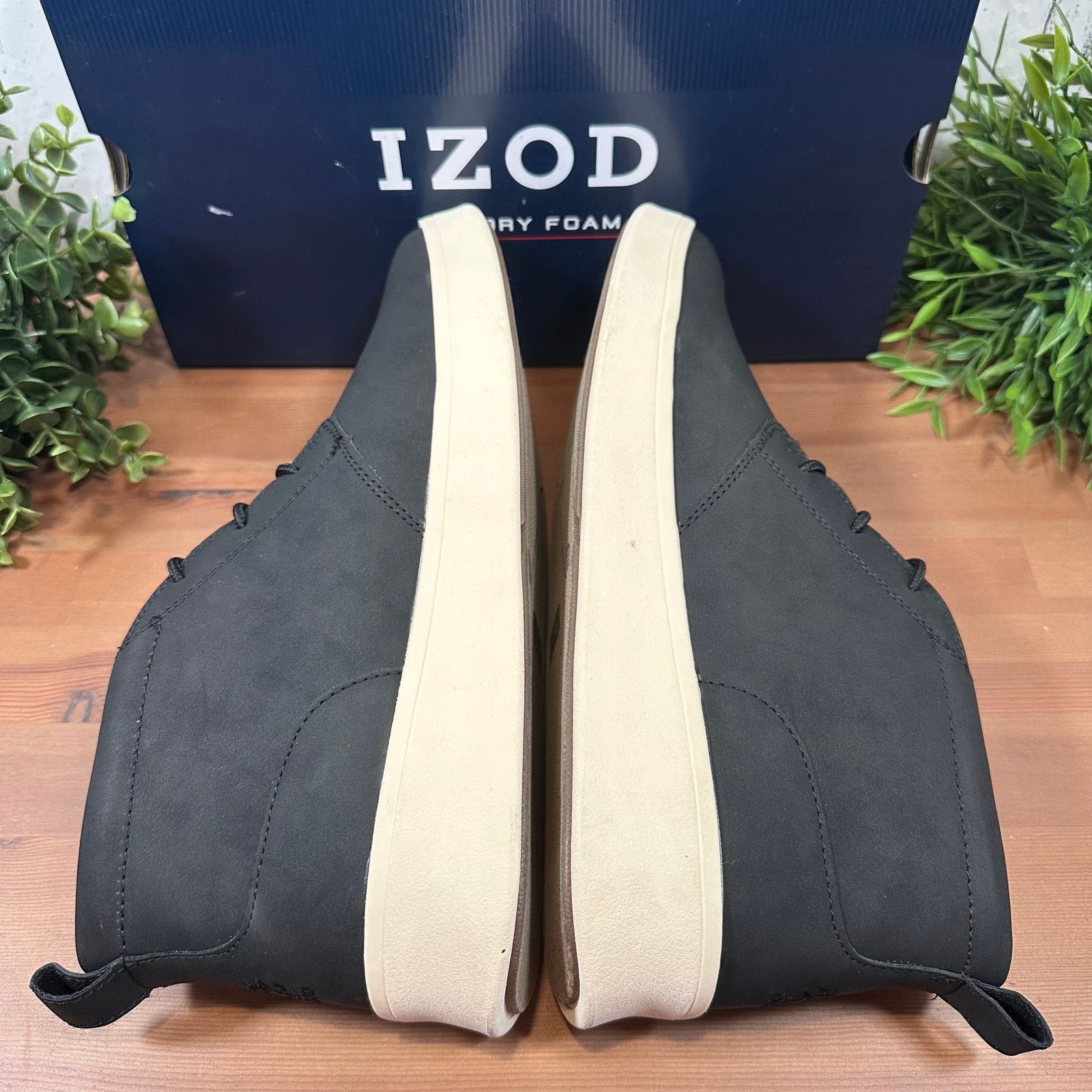 Izod IZOD Men's Palmer Chukka Boots Black Size 8 Size US 8 / EU 41 - 6 Thumbnail