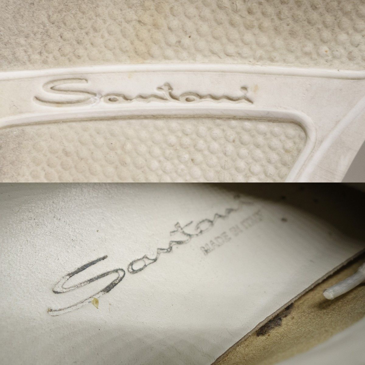 Santoni Leather Low-Top Sneakers Size US 8 / EU 41 - 7 Thumbnail