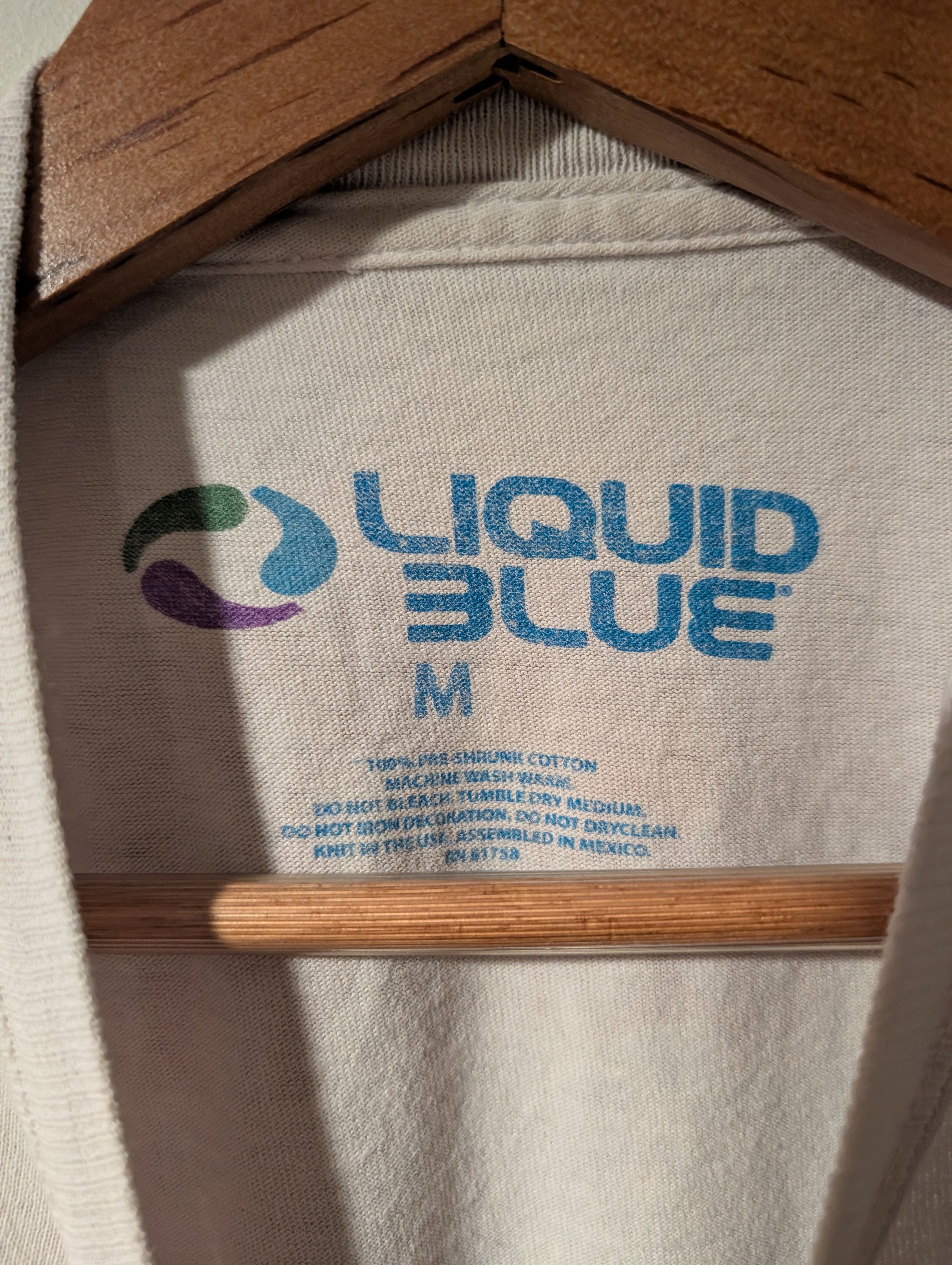 Liquid Blue Vintage Grateful Dead Terrapin Moon Liquid Blue T Shirt Size US M / EU 48-50 / 2 - 4 Thumbnail