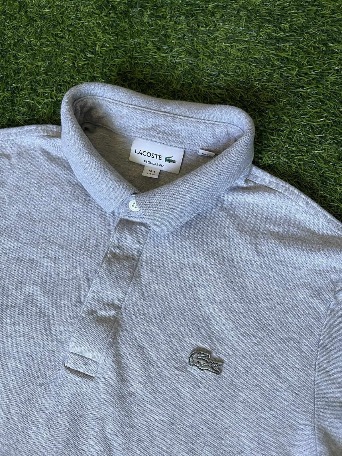 Lacoste × Vintage LACOSTE BUTTON UP TSHIRT Size US M / EU 48-50 / 2 - 2 Thumbnail