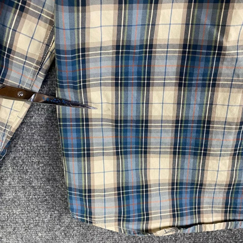 Abercrombie & Fitch Abercrombie & Fitch Shirt Men's Large Muscle Plaid Size US L / EU 52-54 / 3 - 9 Thumbnail