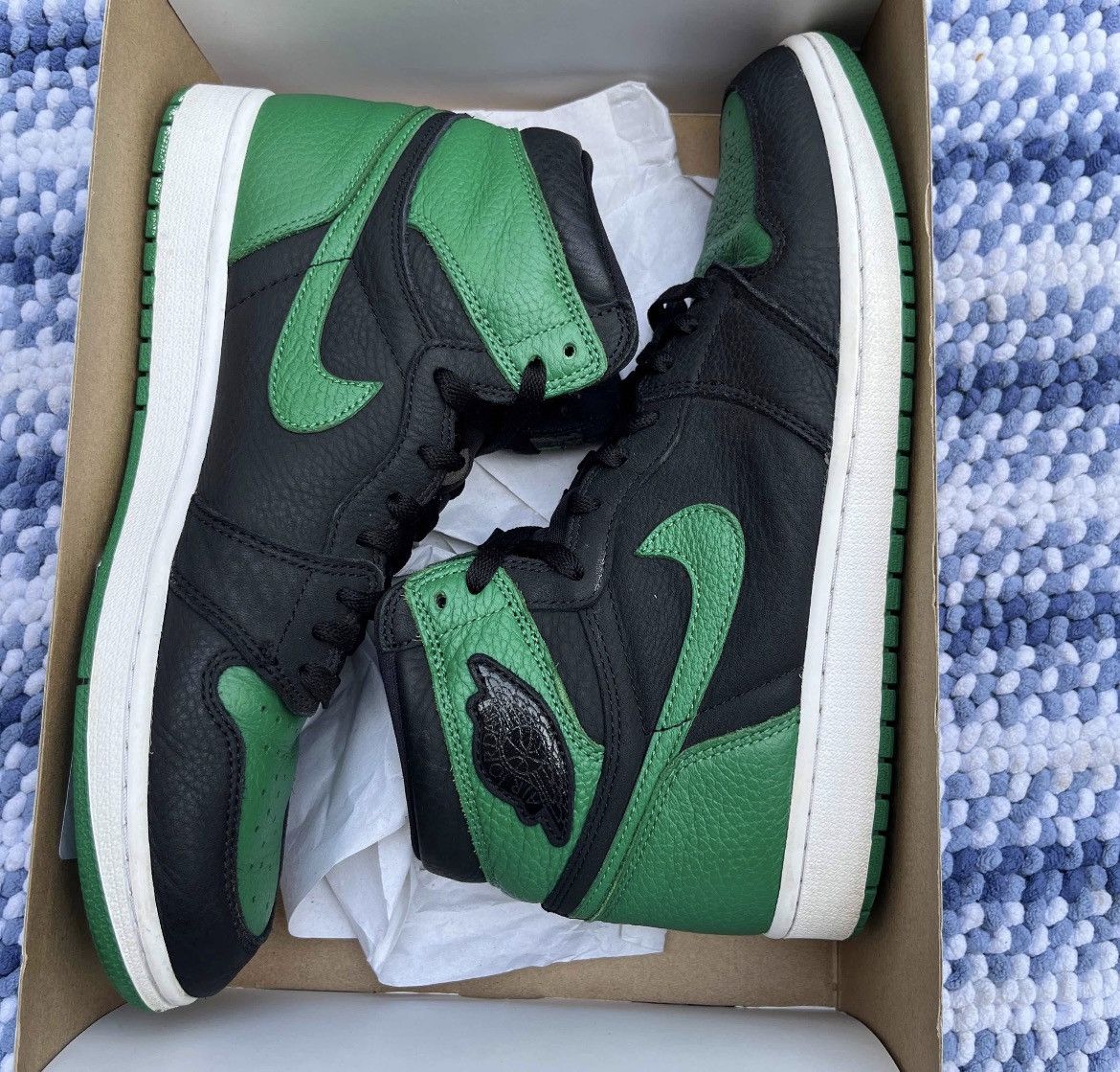 Jordan Brand Jordan 1 Retro Pine Green 2.0 Size US 10.5 / EU 43-44 - 7 Thumbnail