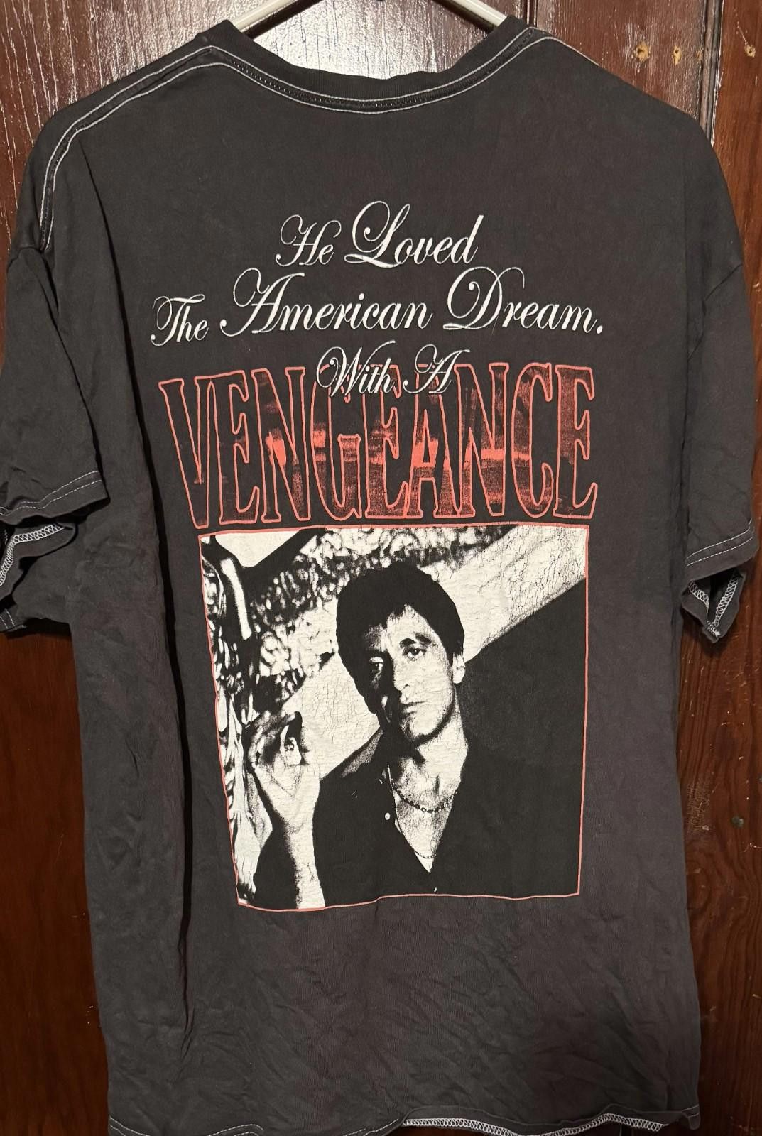 Surface To Air Scarface Movie Logo T-Shirt Men's Size XL Black Double Sided Size US XL / EU 56 / 4 - 2 Thumbnail