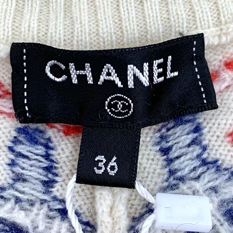 Chanel Chanel Airport series color-blocked airplane inlaid cashmer Size 24" / US 00 / IT 34 - 5 Thumbnail