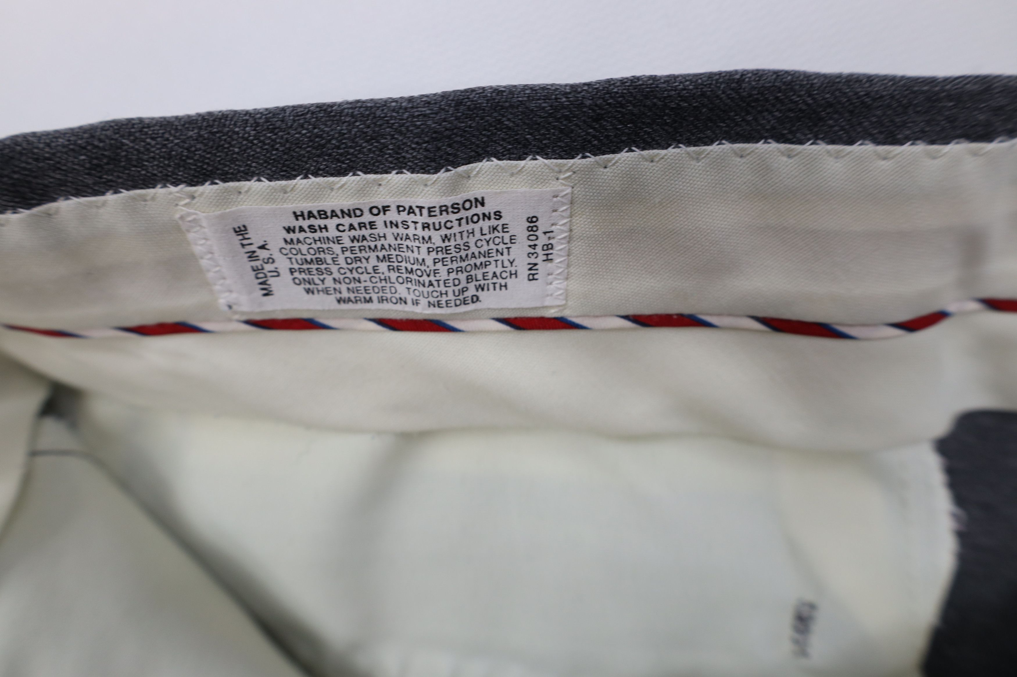 Vintage Vintage 70s Streetwear Wide Leg Chino Pants Heather Gray USA Size US 38 / EU 54 - 7 Thumbnail