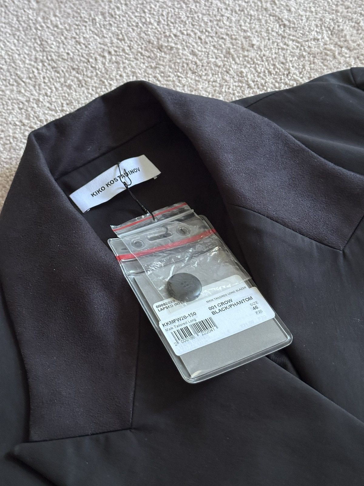 Kiko Kostadinov Kiko Kostadinov SS20 Maik Long Blazer Lapsed Influence Coat Size US S / EU 44-46 / 1 - 3 Thumbnail
