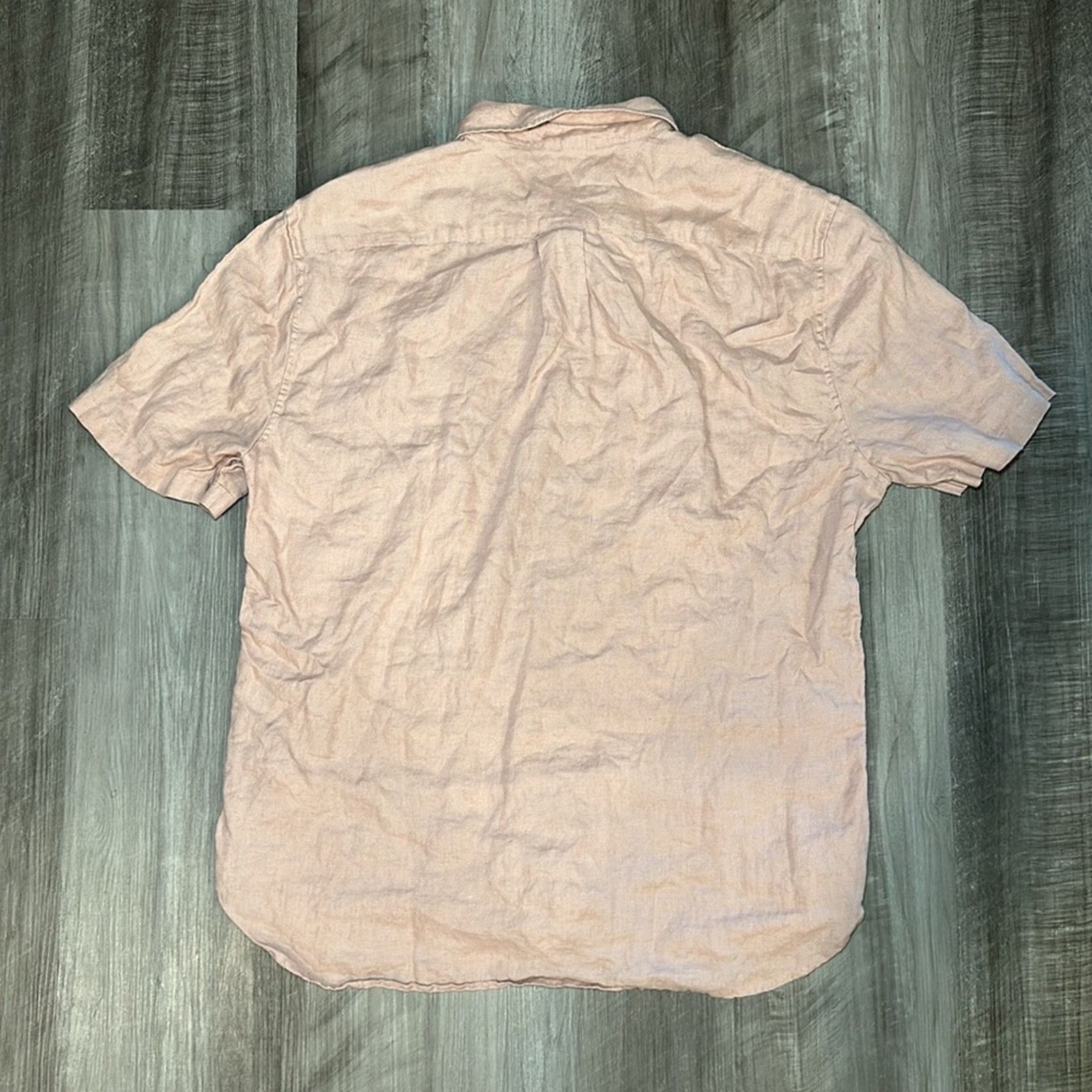 Vince Vince Linen Short Sleeve Button Down - Medium Size US M / EU 48-50 / 2 - 3 Thumbnail