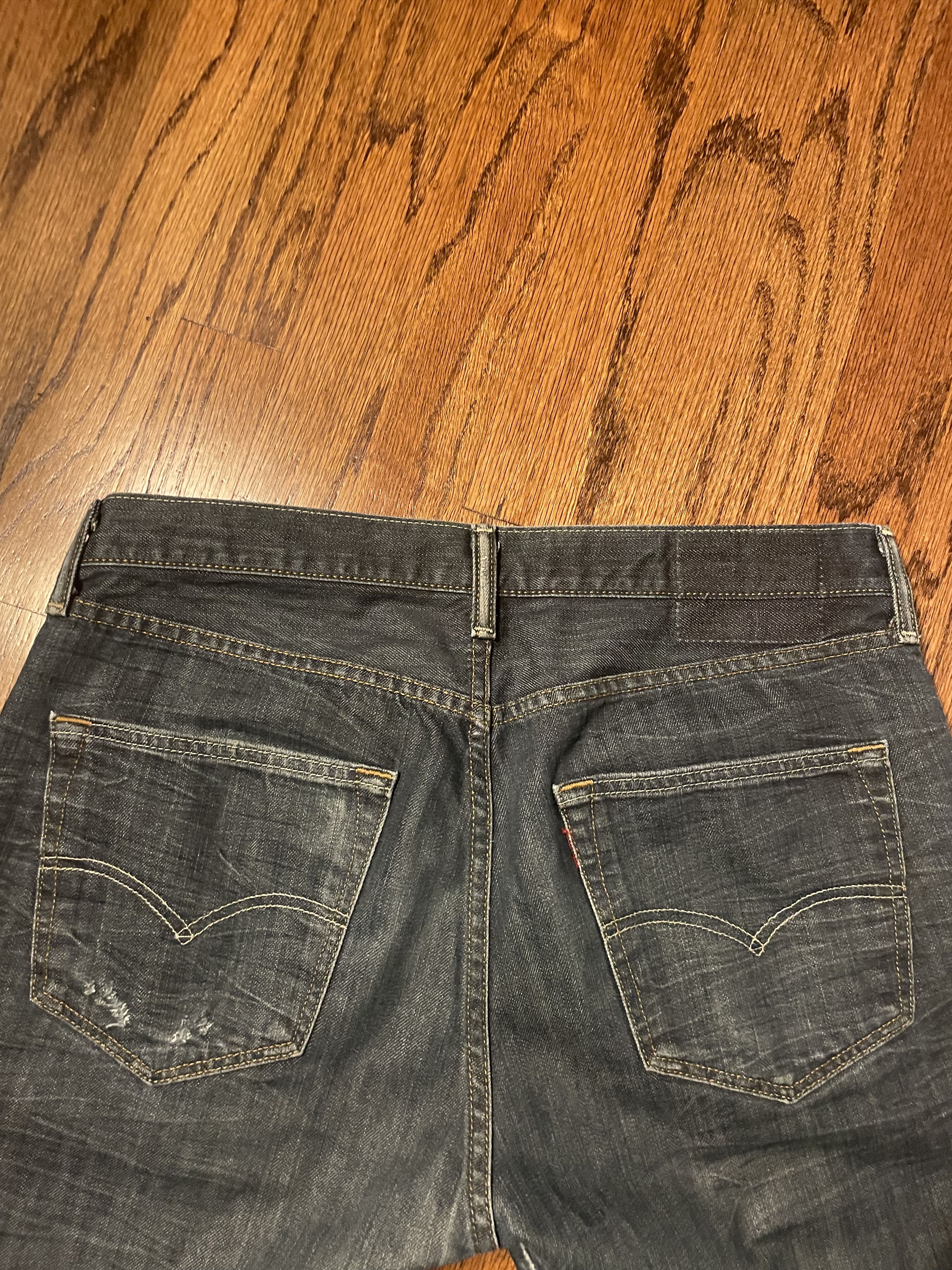 Levi's Levi's Whiskered Skinny Jeans Size US 32 / EU 48 - 4 Thumbnail