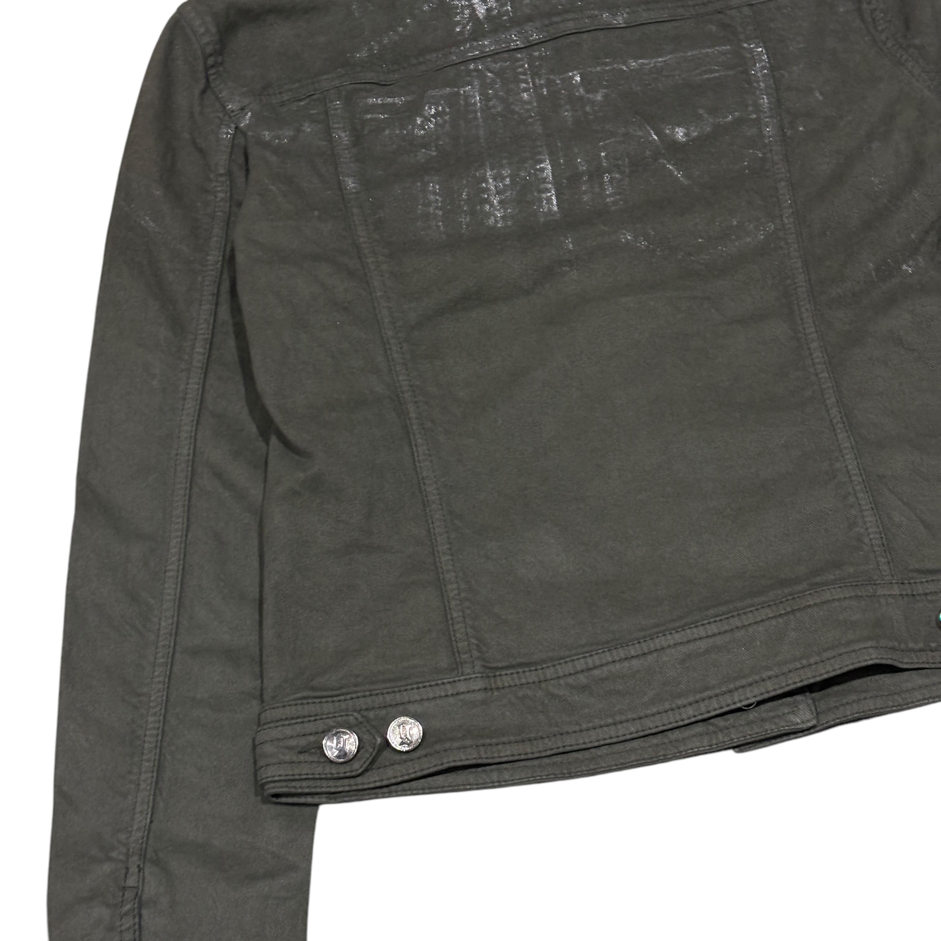 John Galliano Vintage John Galiano Coated Trucker Jacket Size US M / EU 48-50 / 2 - 6 Thumbnail