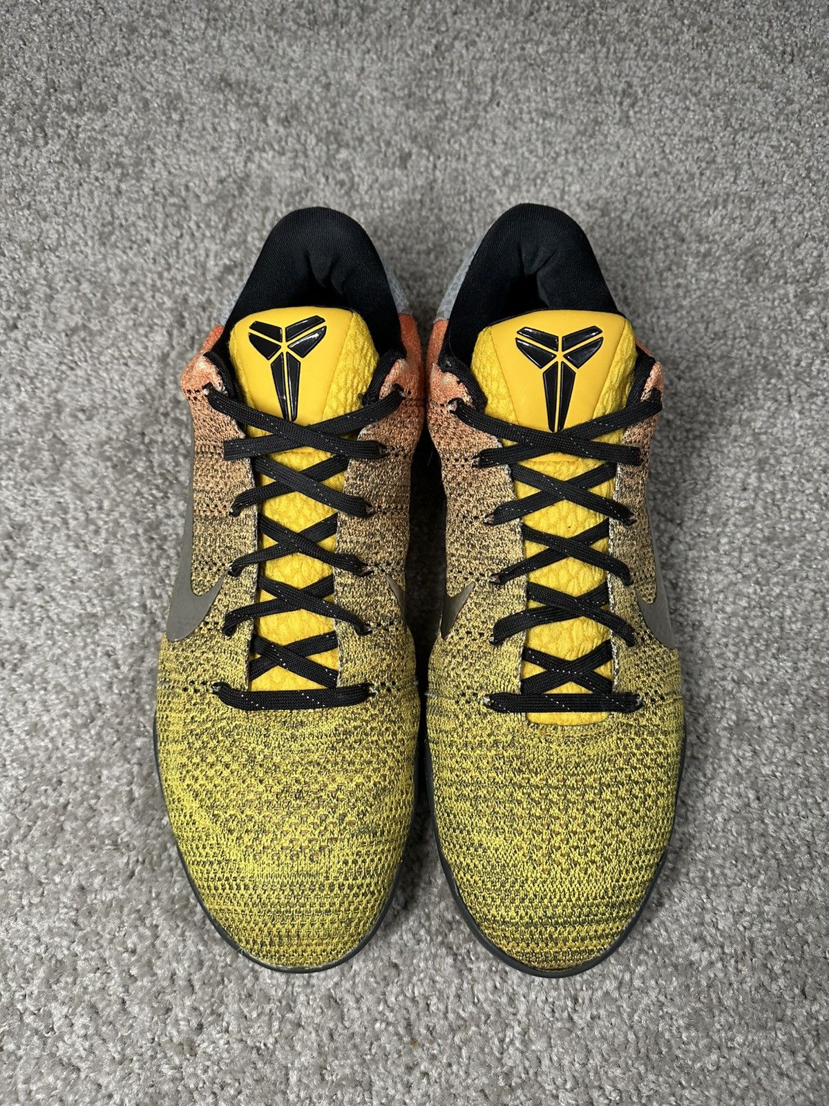 Nike Nike Kobe 11 XI Elite Low Flyknit ID Rare Sneakers Size US 11.5 / EU 44-45 - 3 Thumbnail