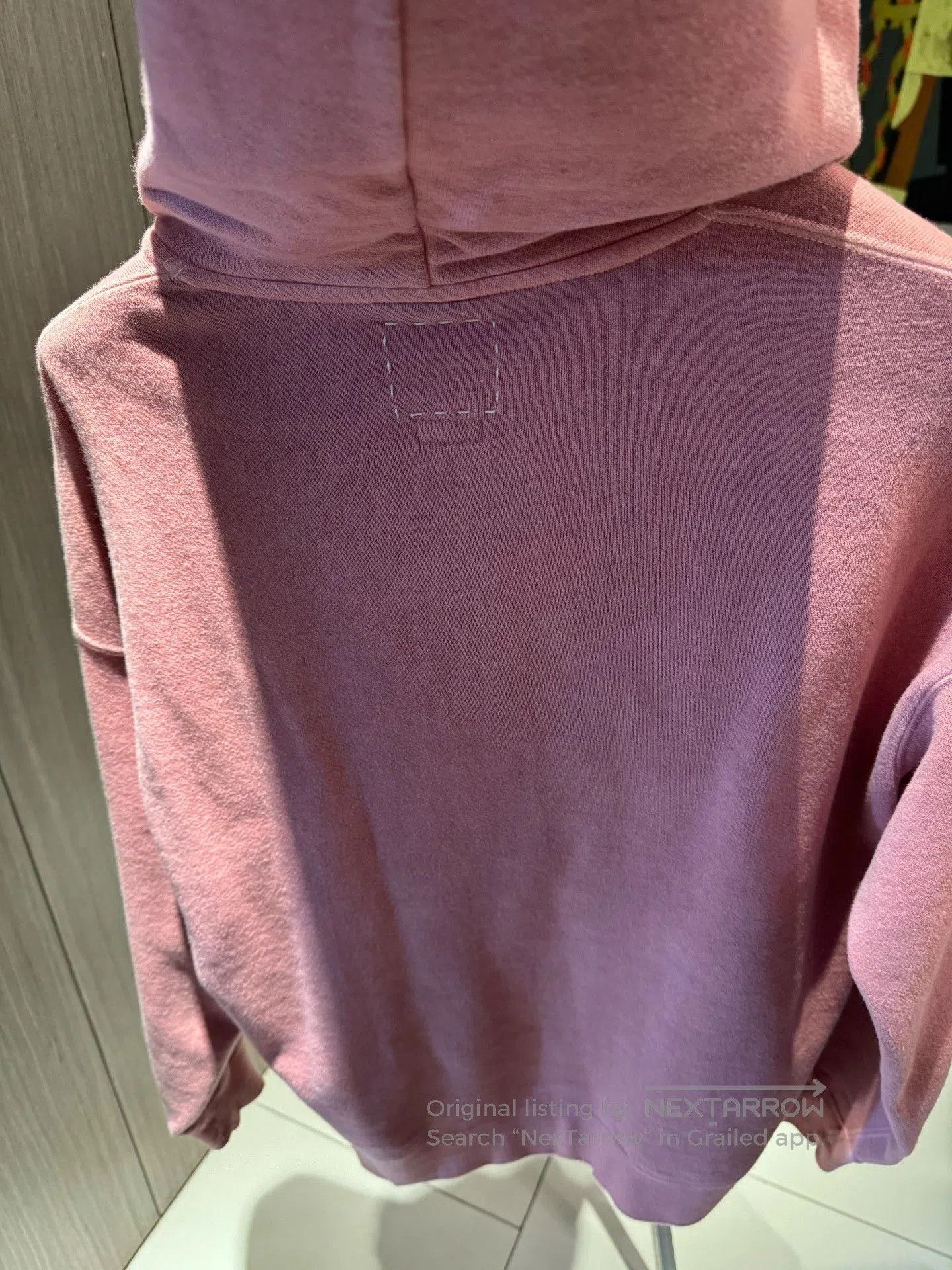 Visvim visvim Pink Jumbo Plant Dye Hoodie. Size S / US 4 / IT 40 - 3 Thumbnail