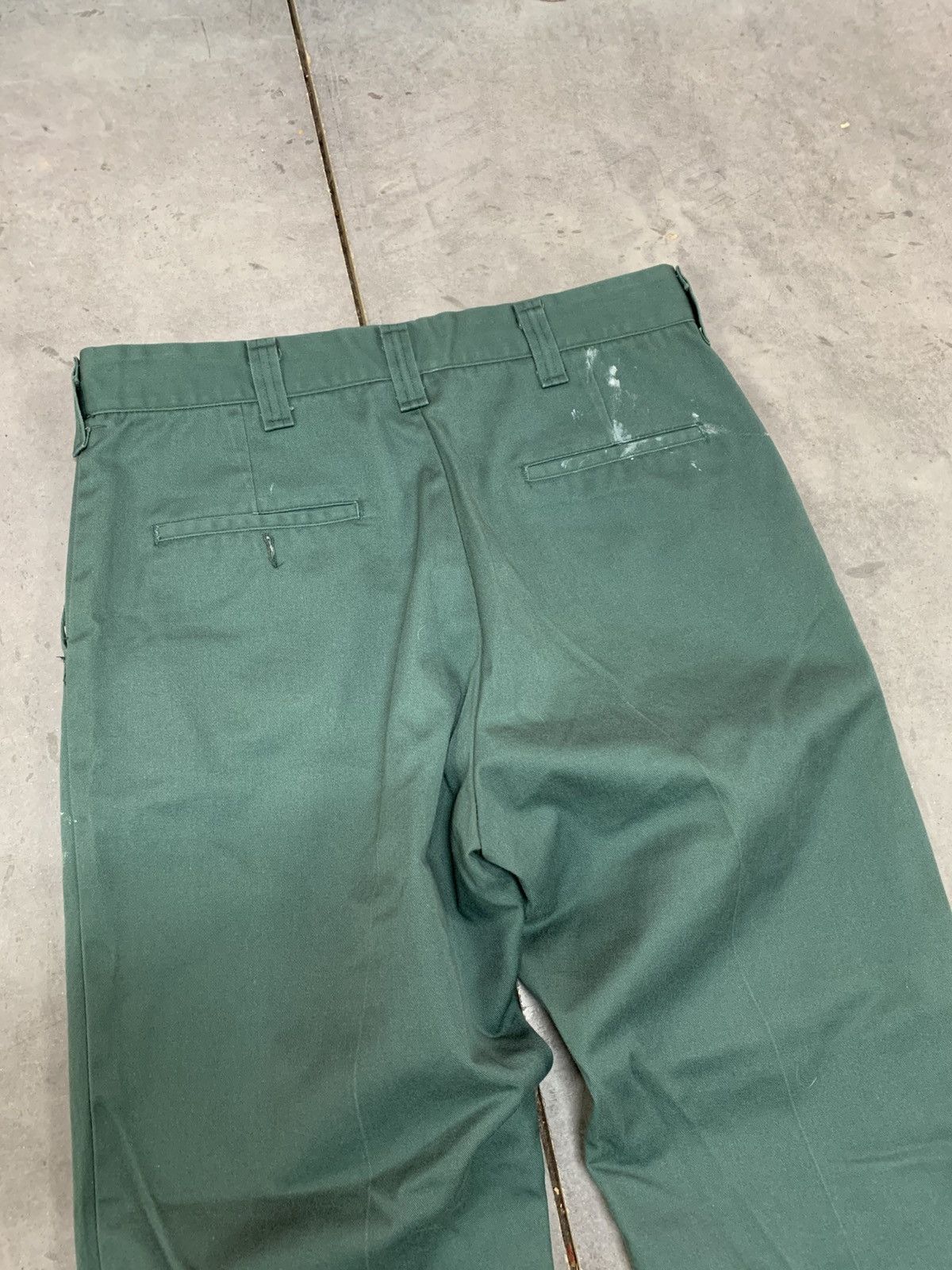 Vintage 70s Paint Splattered Work Pants ERD Grunge Size US 35 - 8 Thumbnail