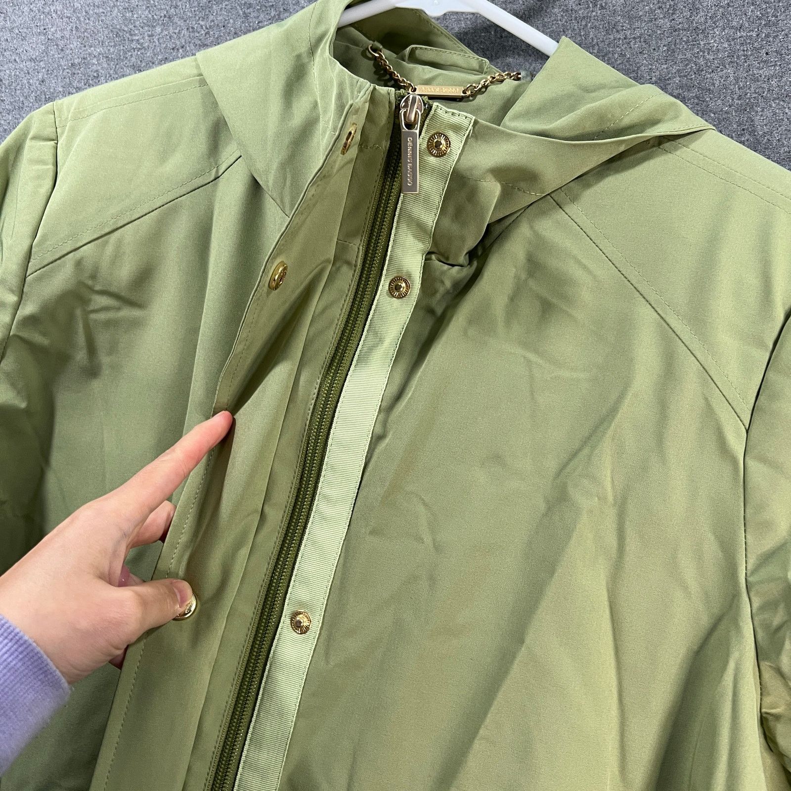 Other Dennis Basso Water Resistant Hooded Angrak Size L / US 10 / IT 46 - 9 Thumbnail
