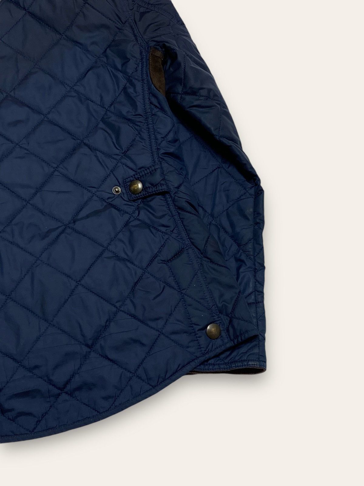 Ralph Lauren Vintage RALPH LAUREN QUILTED Jacket Navy Colour Size S / US 4 / IT 40 - 10 Thumbnail