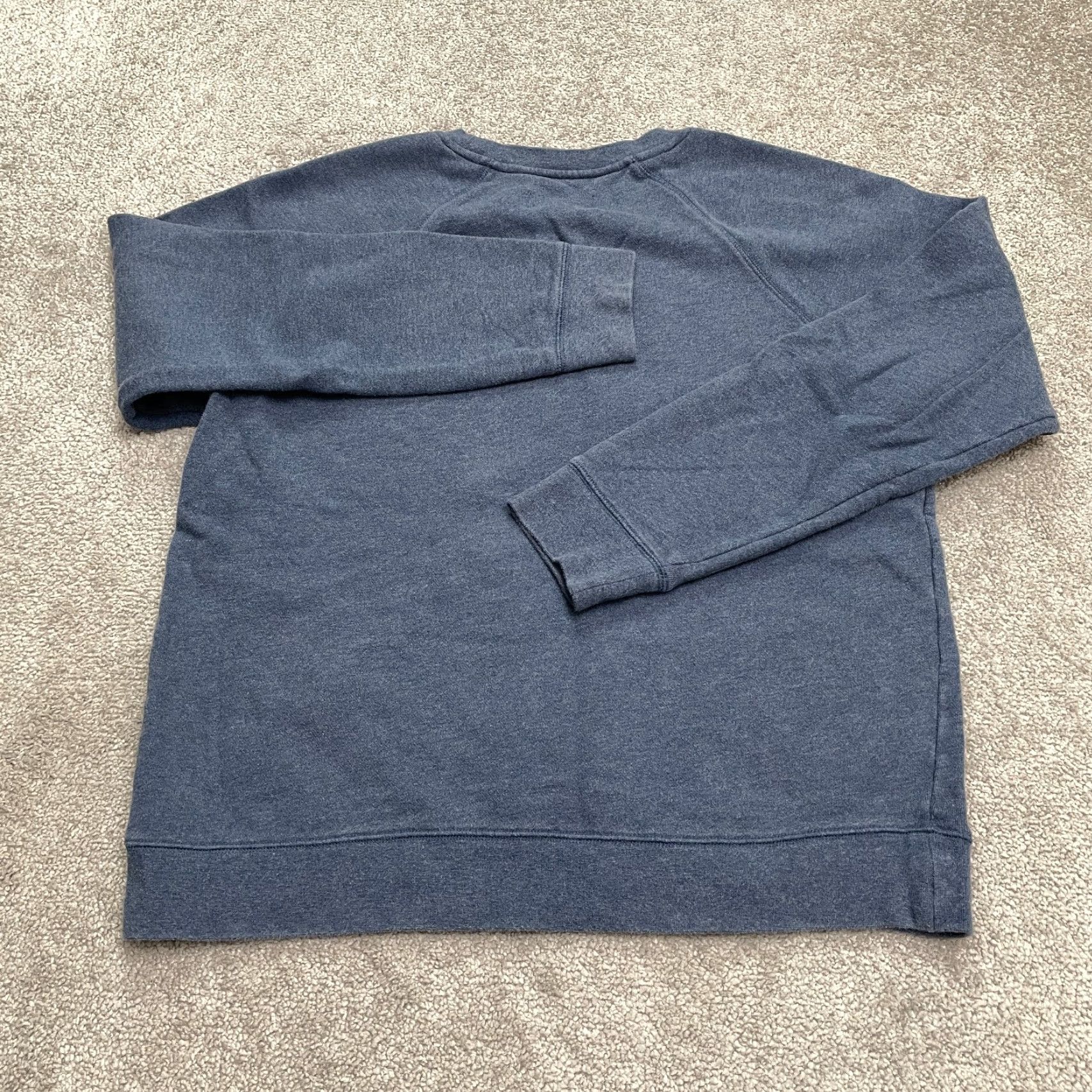 Everlane VINTAGE Everlane Pullover Sweatshirt Men Large Blue Crew Neck Casual Preppy All Seasons Size US L / EU 52-54 / 3 - 2 Thumbnail