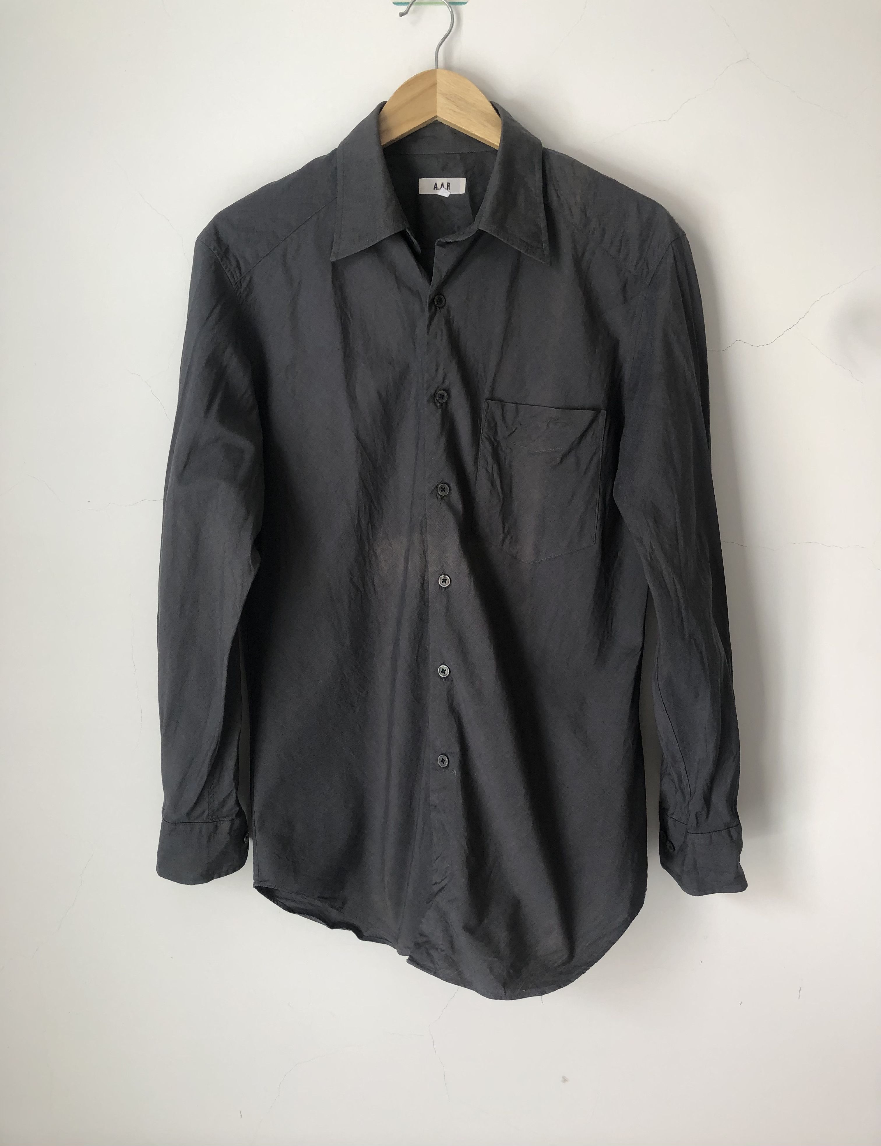 Yohji Yamamoto dark gray shirt Size US M / EU 48-50 / 2 - 1 Thumbnail