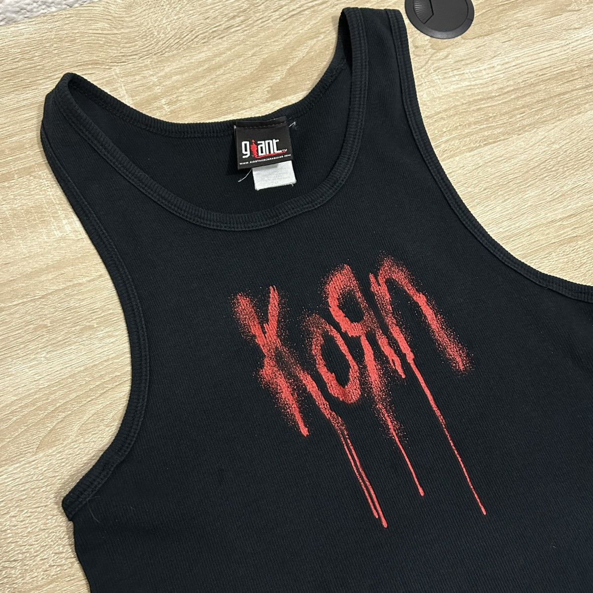 Band Tees × Vintage KORN TANK TOP VINTAGE SHIRT 2000 RARE Size US XXL / EU 58 / 5 - 5 Thumbnail
