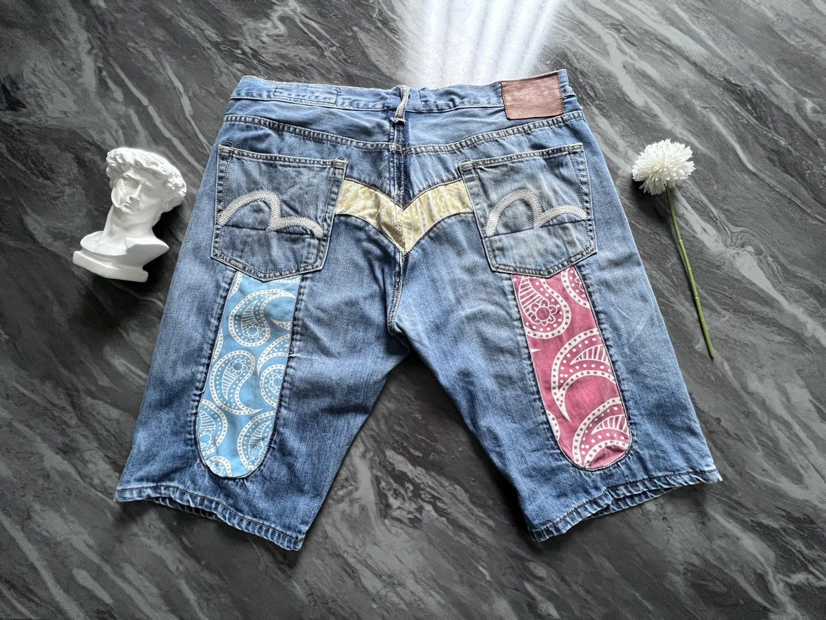 Evisu Evisu : Distressed Denim Jeans Embroider Logo Pocket Size US 38 / EU 54 - 2 Thumbnail