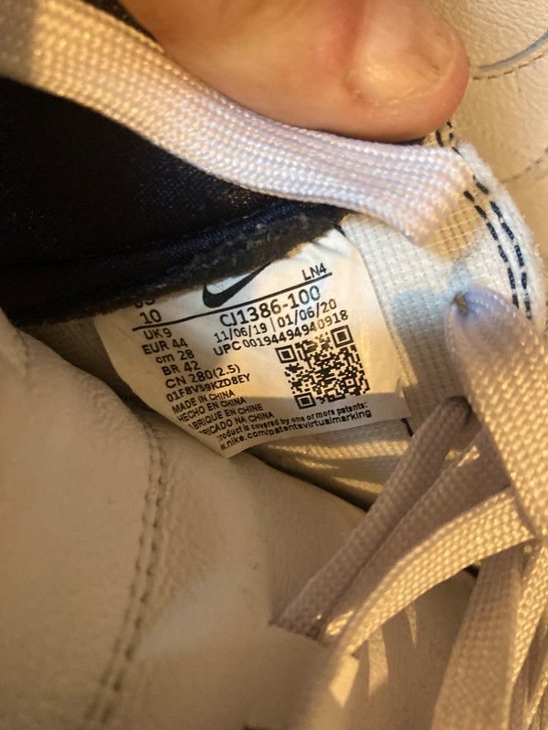 Nike Nike Air Force One AF1 - Puerto Rico - UK 9 RARE Size US 10 / EU 43 - 6 Thumbnail