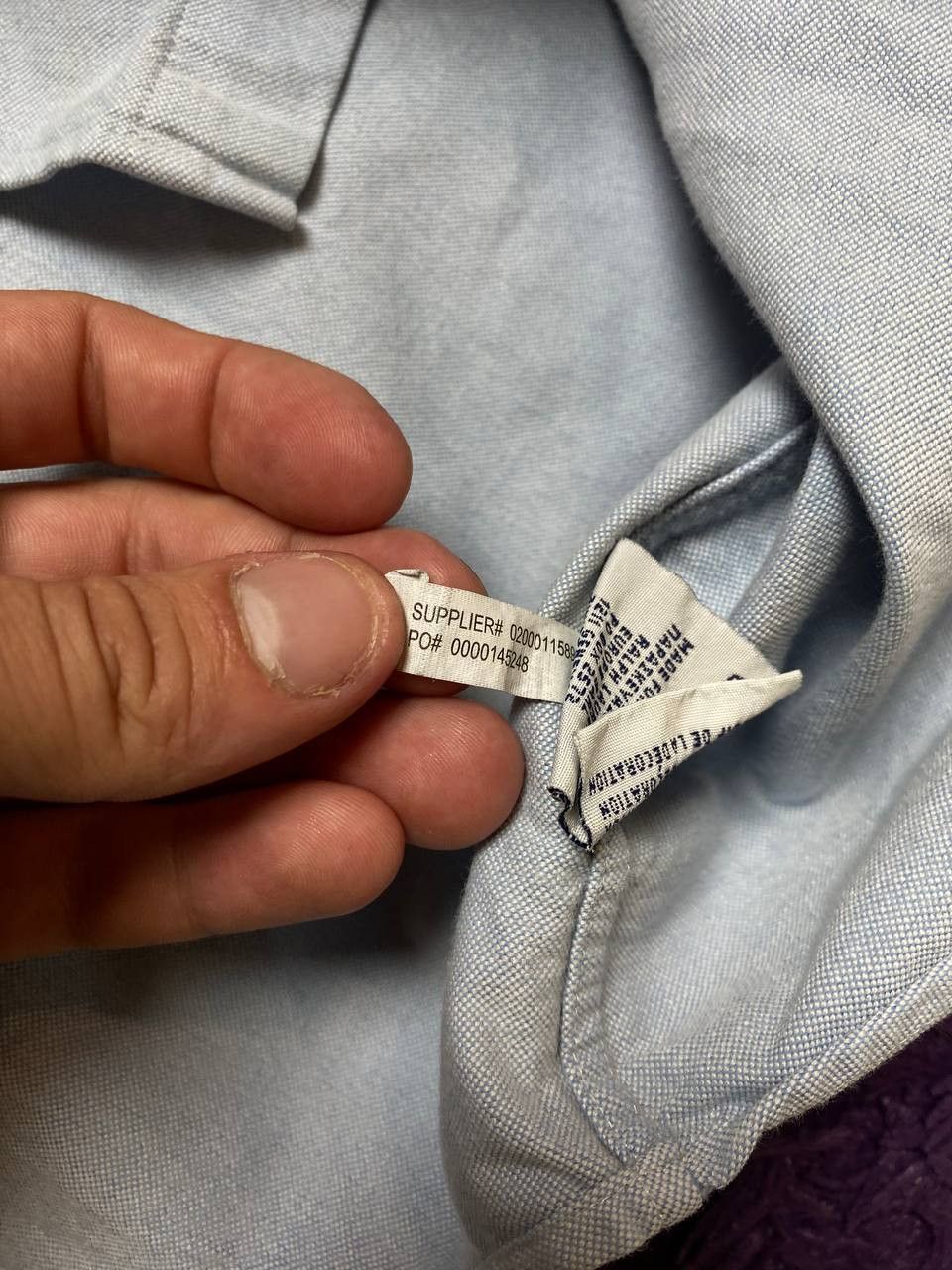 Polo Ralph Lauren Polo Ralph Lauren Classic Fit Button Up Shirt Size L Size US L / EU 52-54 / 3 - 3 Thumbnail
