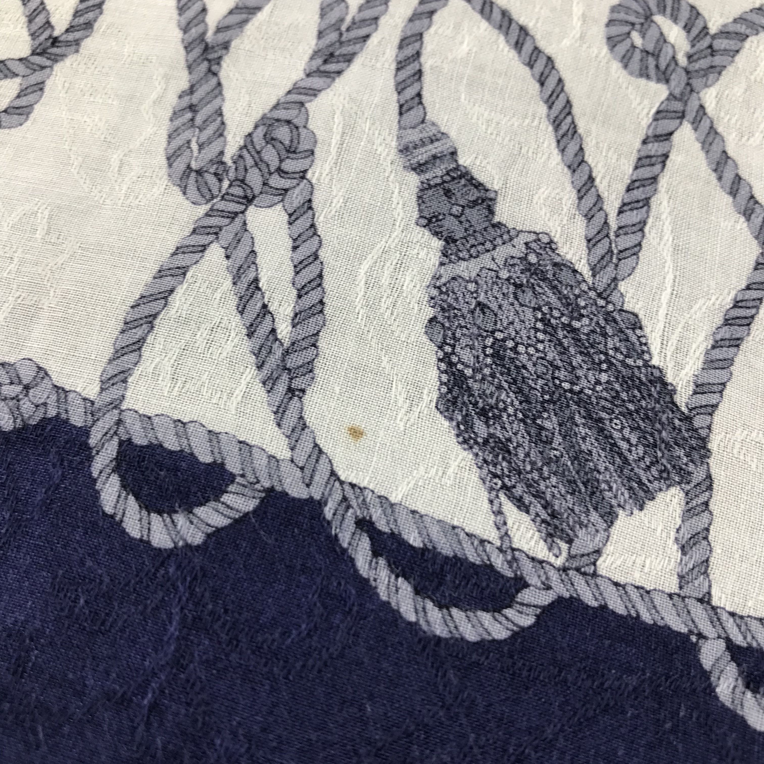 Trussardi Trussardi Tassels Handkerchief Neckerchief Bandana H1271 Size ONE SIZE - 8 Thumbnail