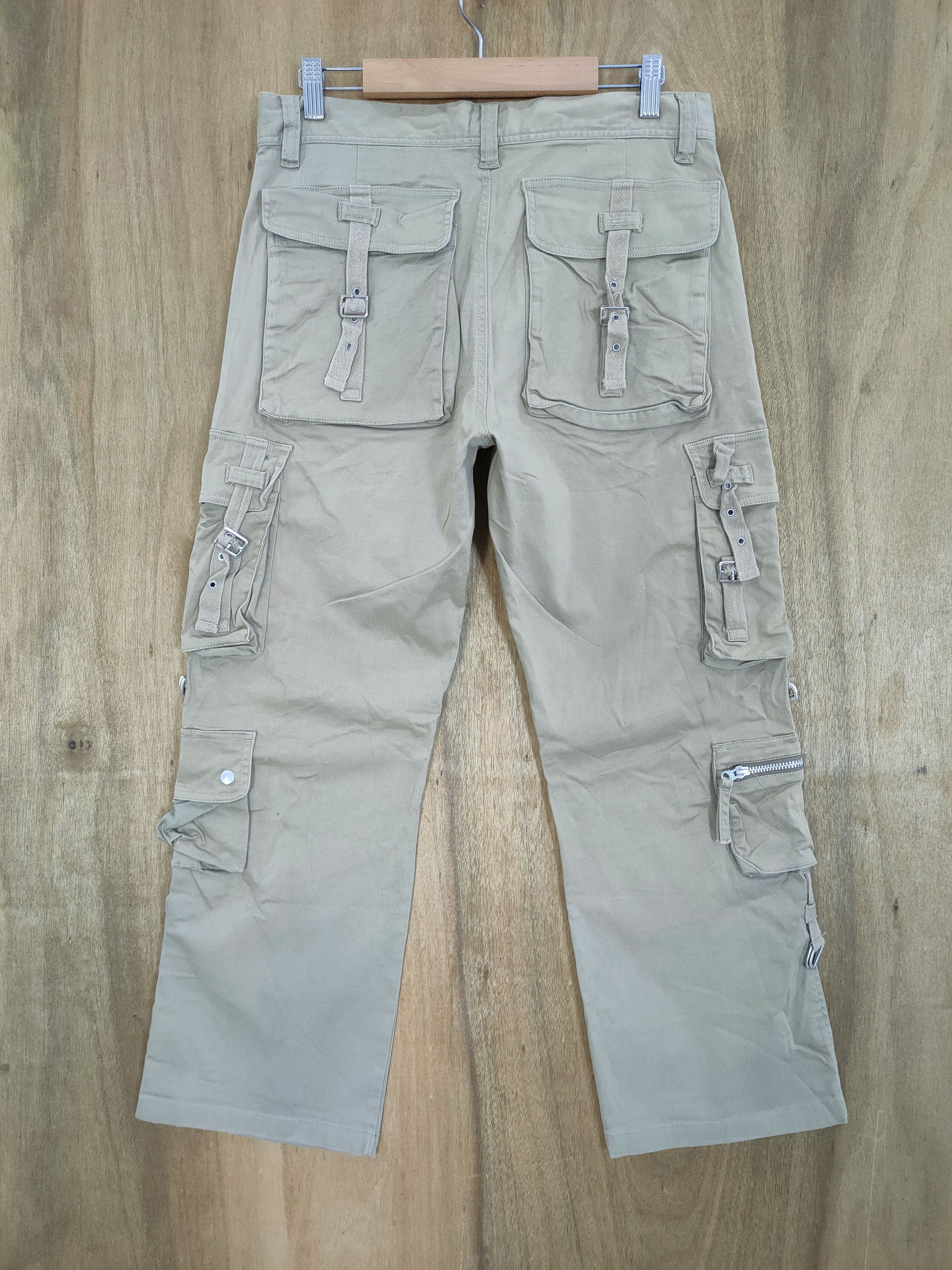Japanese Brand MODERN LOVER WOMEN MULTIPOCKET CARGO PANTS Size US 29 - 2 Thumbnail