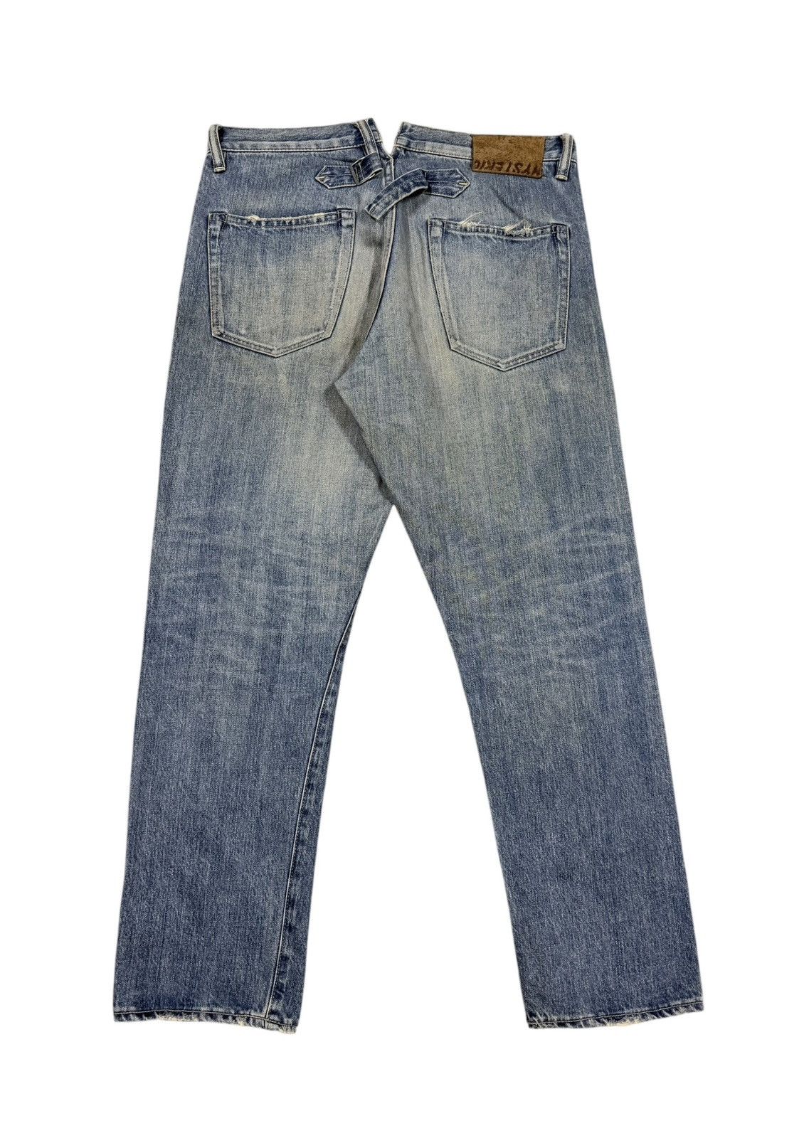 Hysteric Glamour Vtg💥Hysteric Glamour Salvedge Buckle Back Wash Denim Size US 33 - 2 Thumbnail
