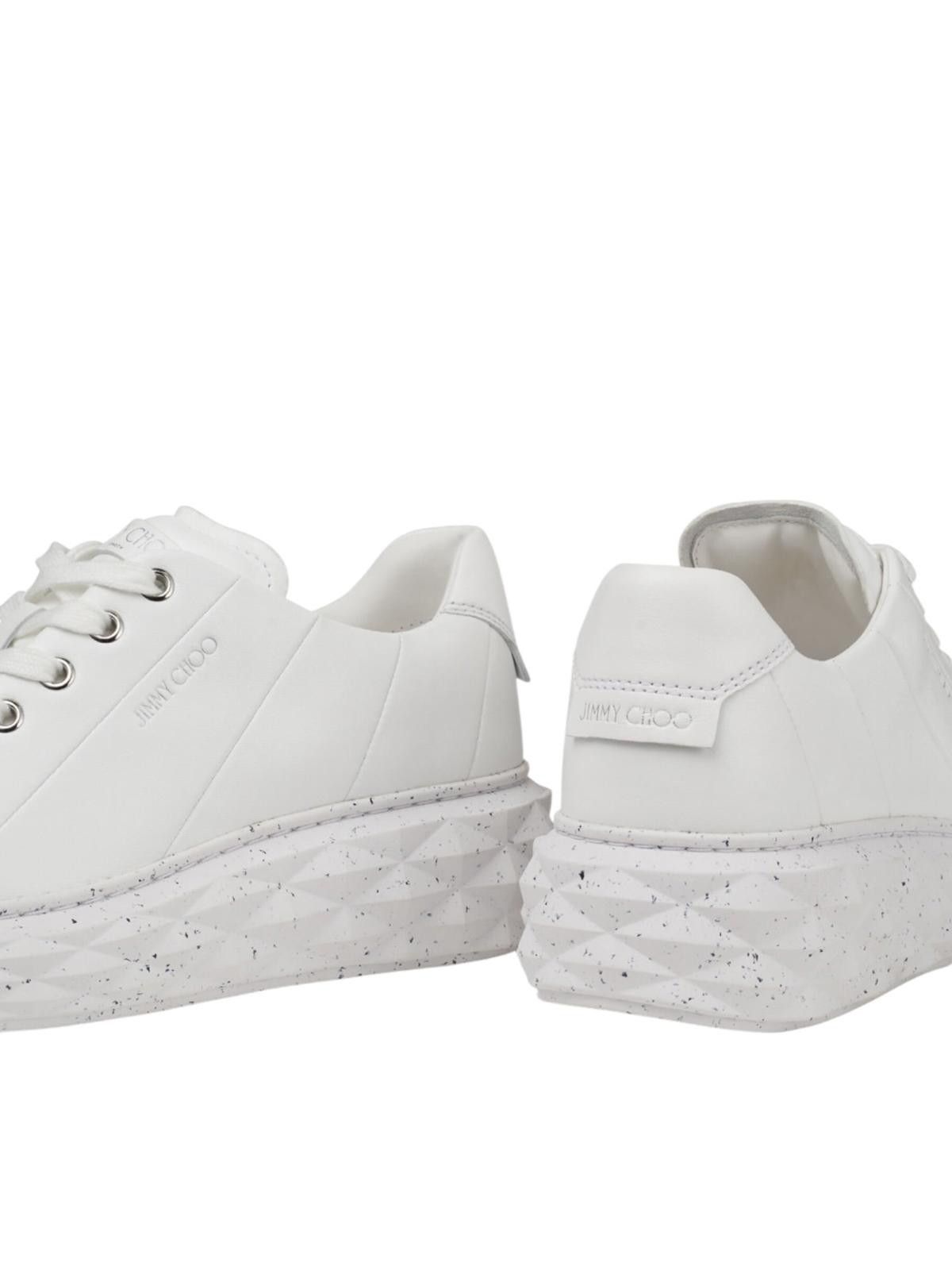 Jimmy Choo Jimmy Choo Diamond Maxi F Sneakers Size US 7.5 / IT 37.5 - 3 Thumbnail